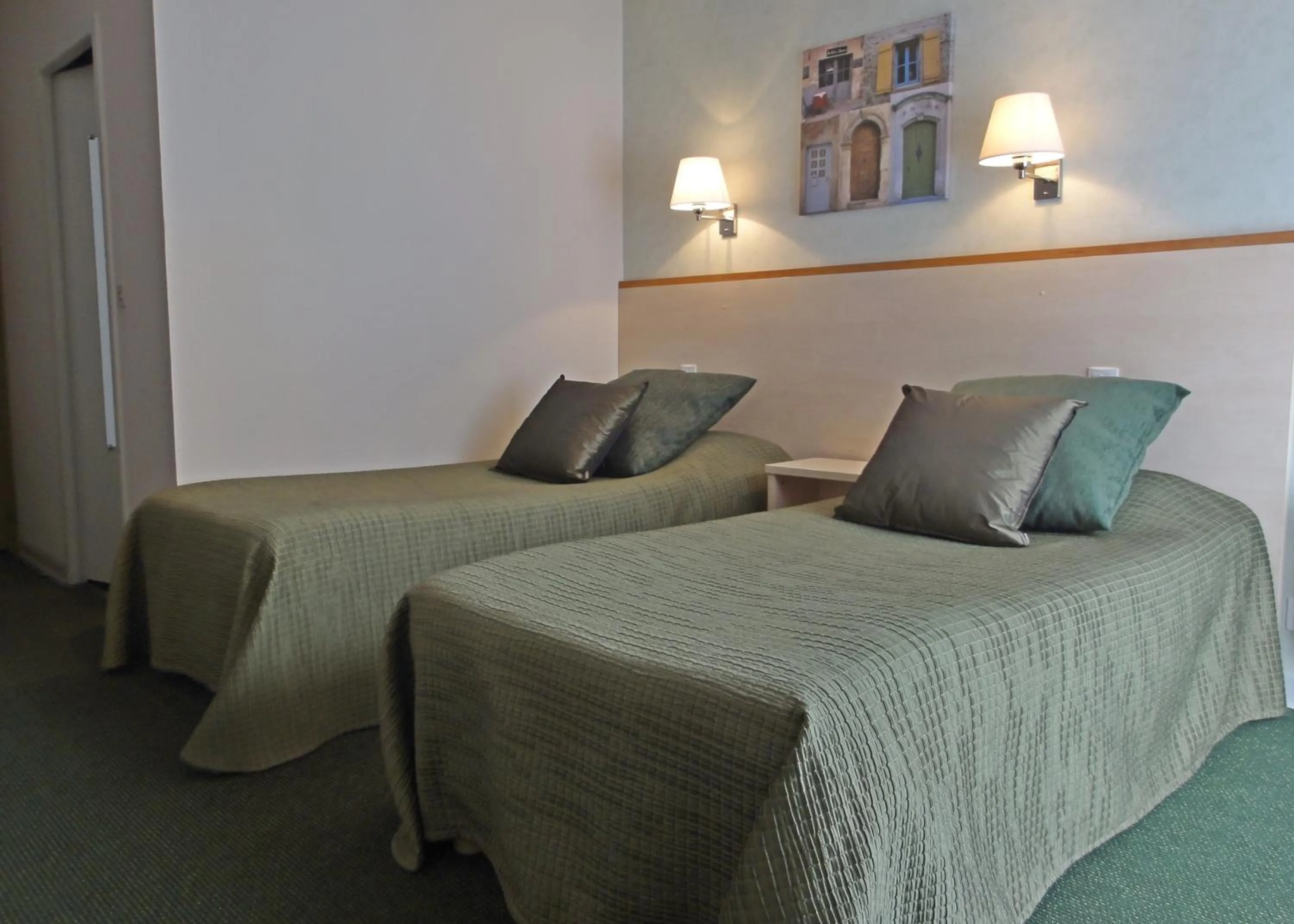 Bed in Hotel Princess