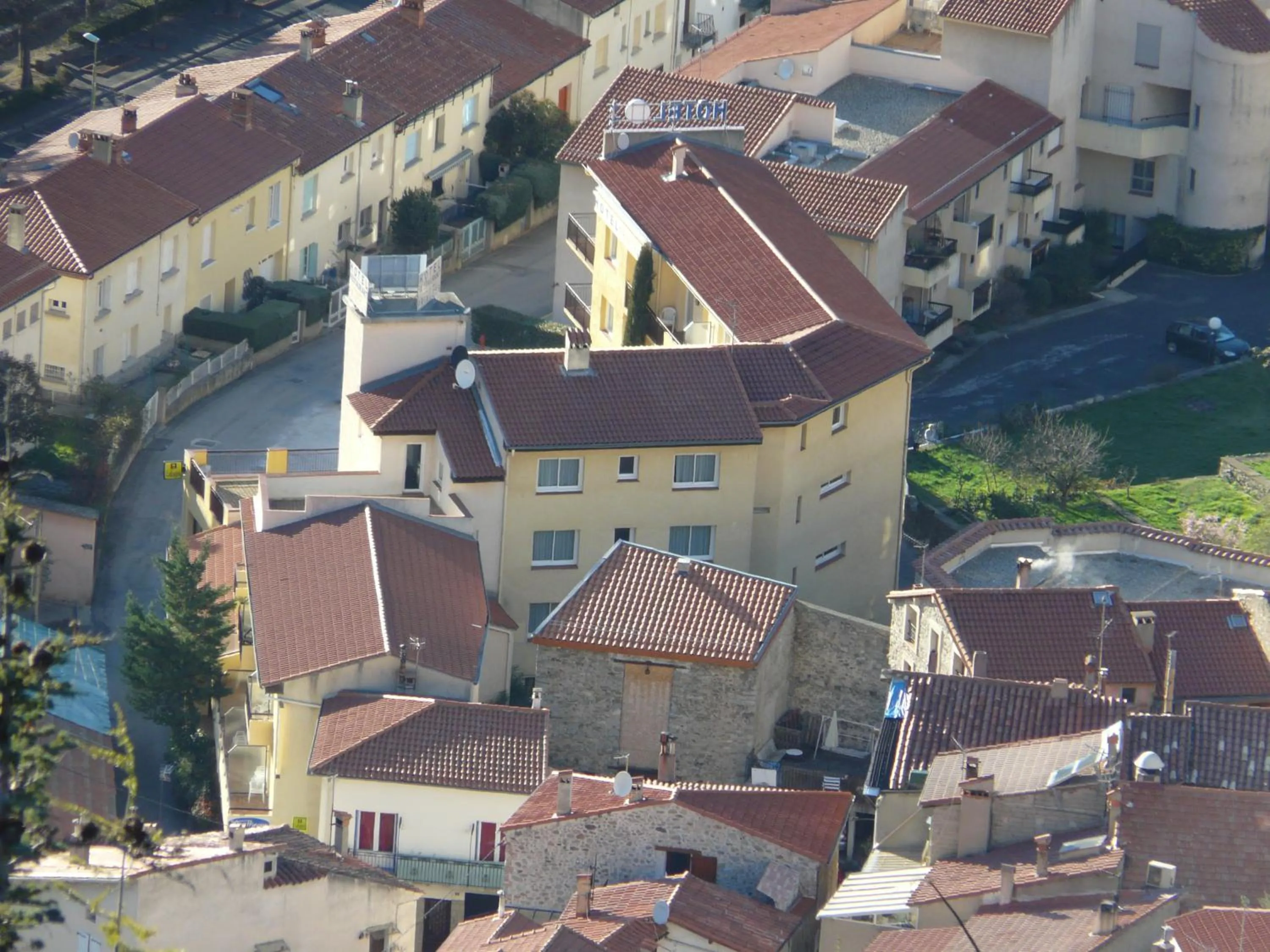 Bird's eye view in Hotel Princess