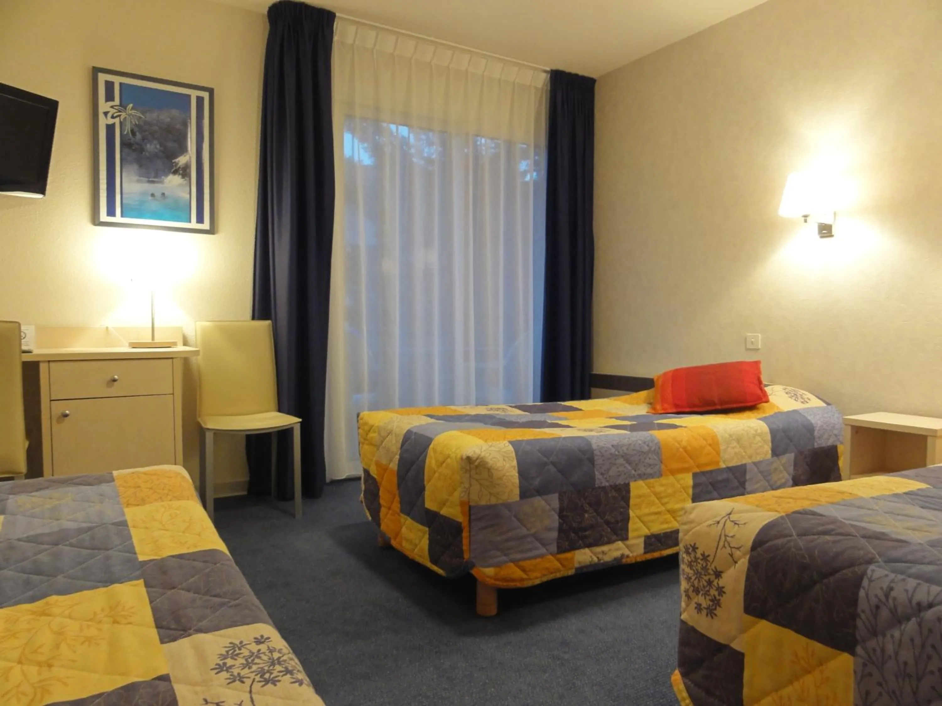 Bed in Hotel Princess
