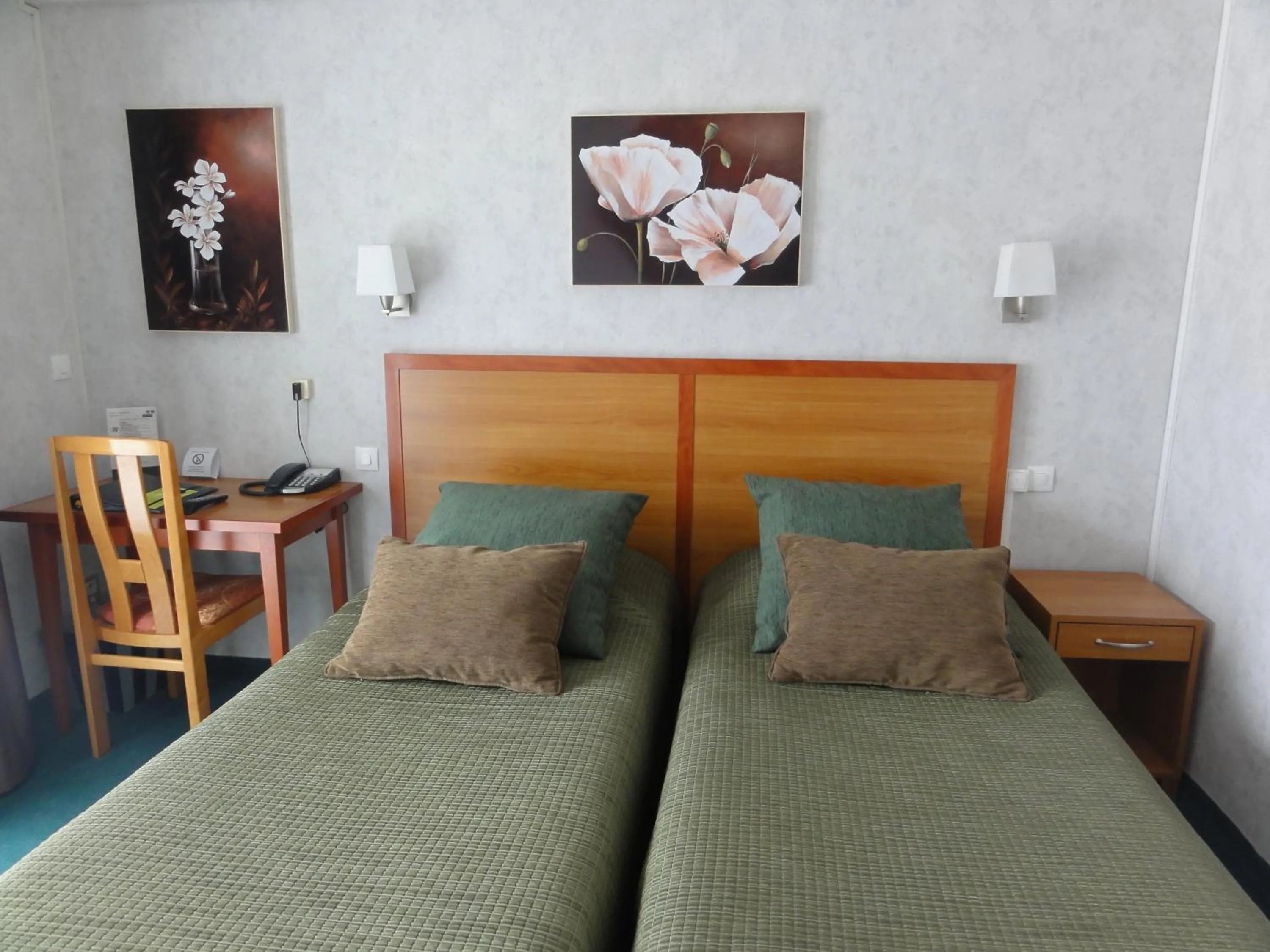 Bed in Hotel Princess