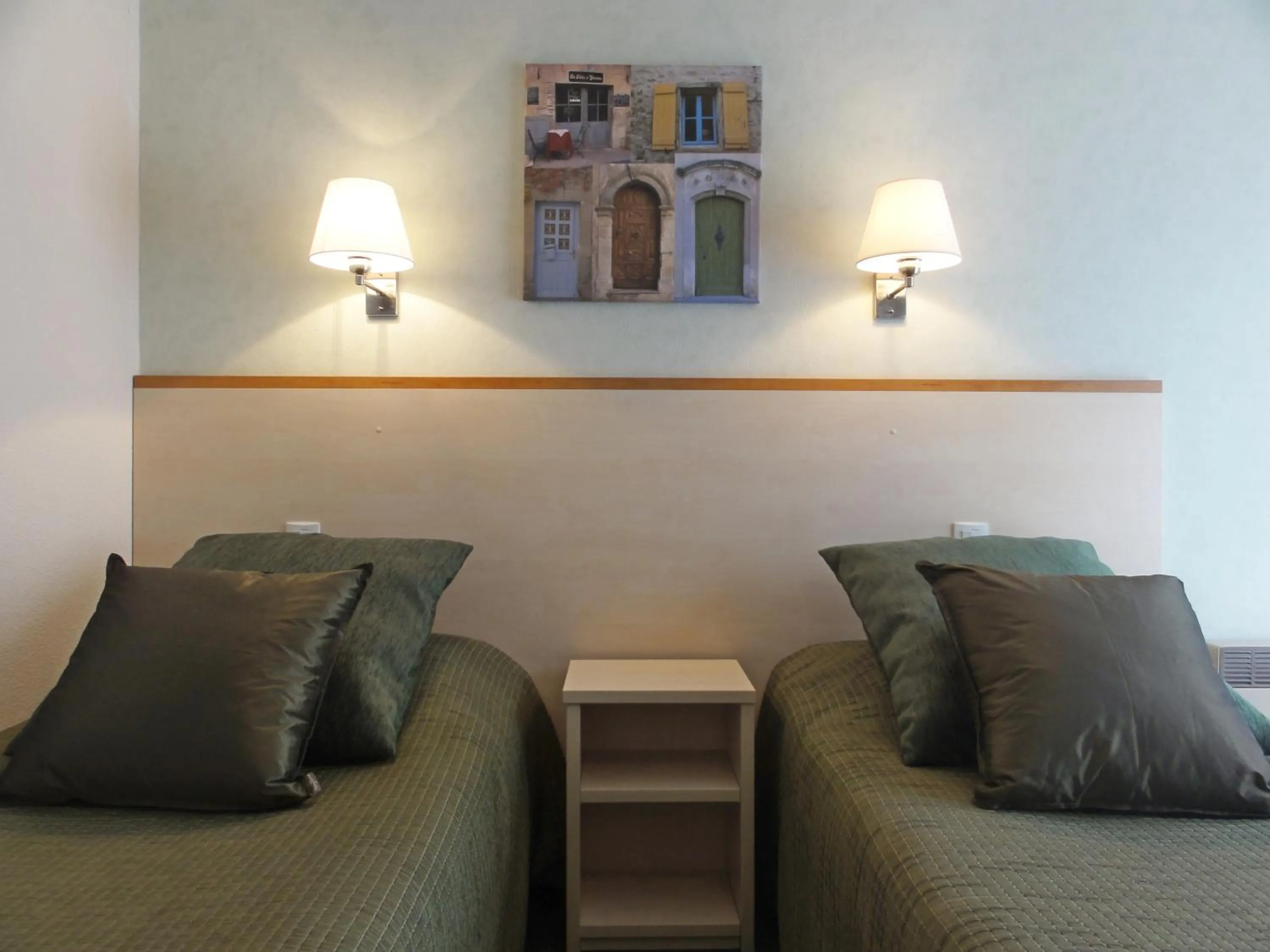 Bed in Hotel Princess