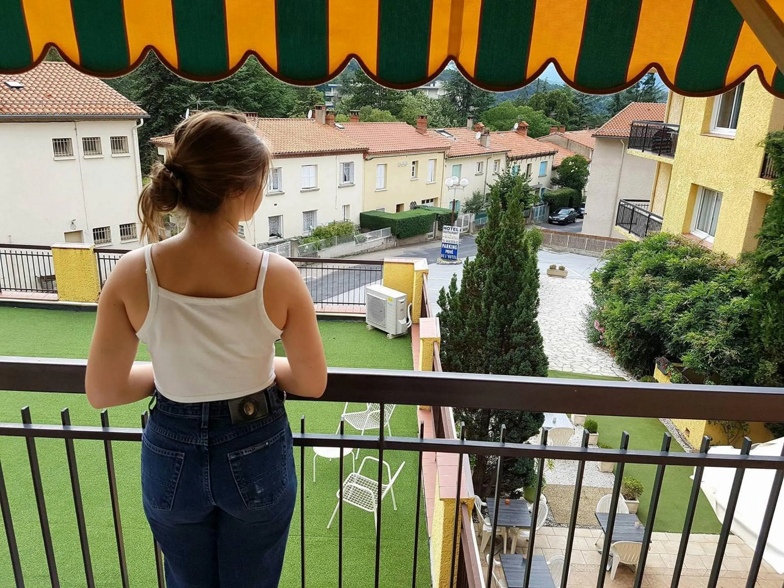 Patio in Hotel Princess