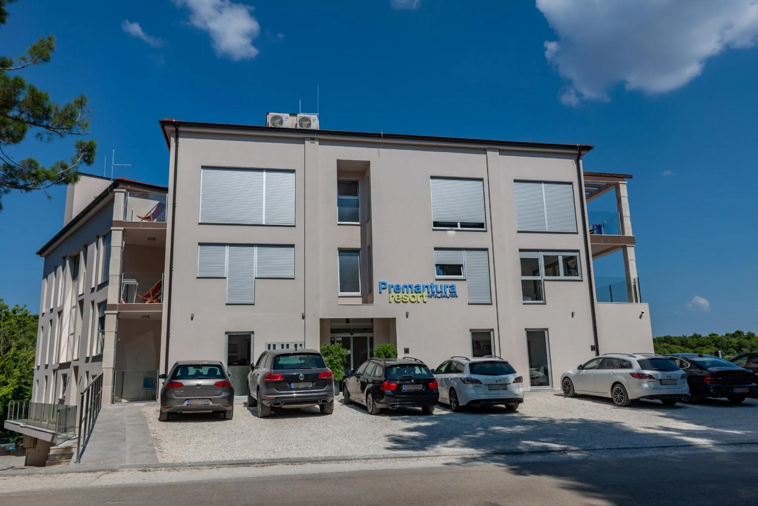 Facade/entrance in Premantura Resort - Hotel & Restaurant