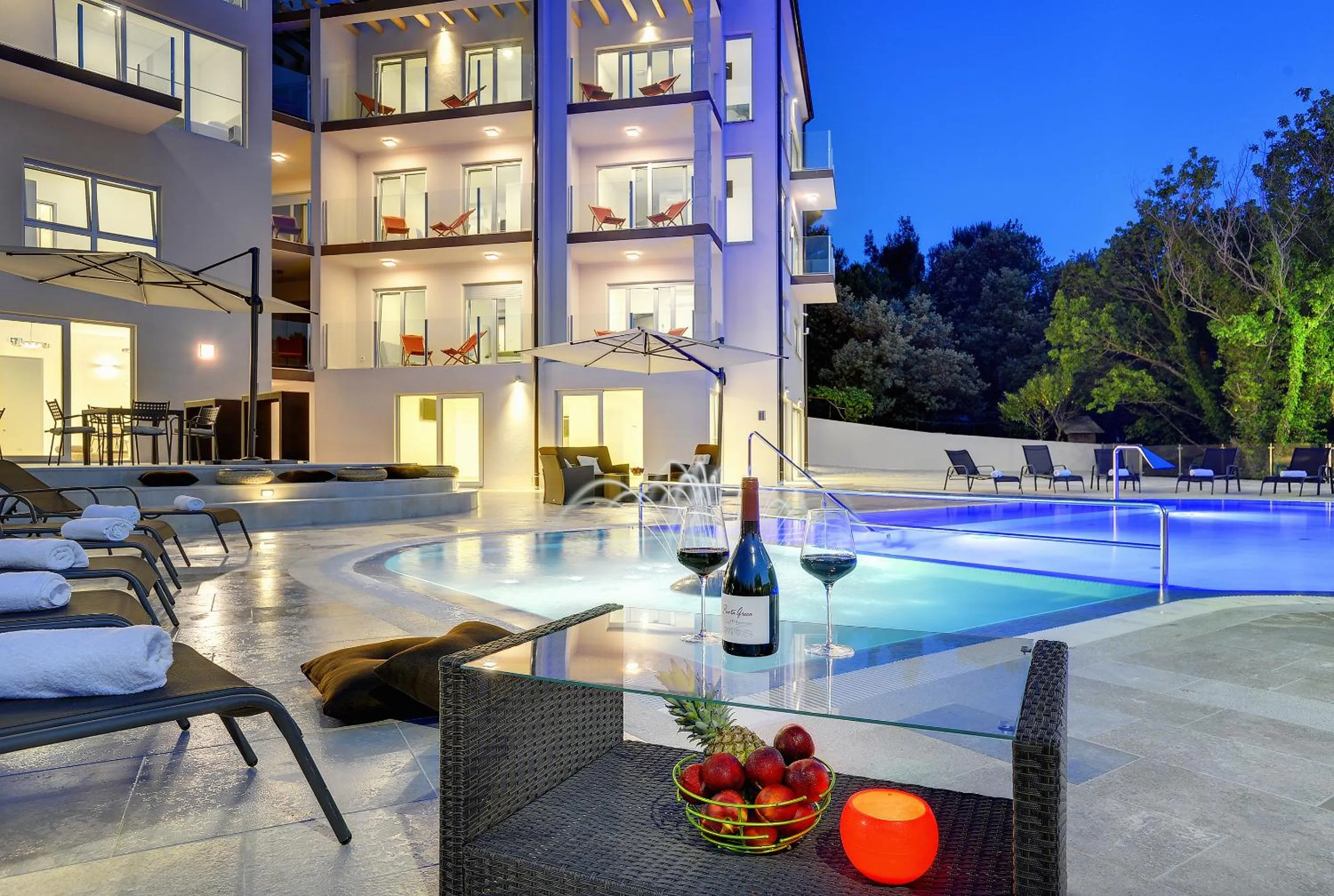 Property building in Premantura Resort - Hotel & Restaurant