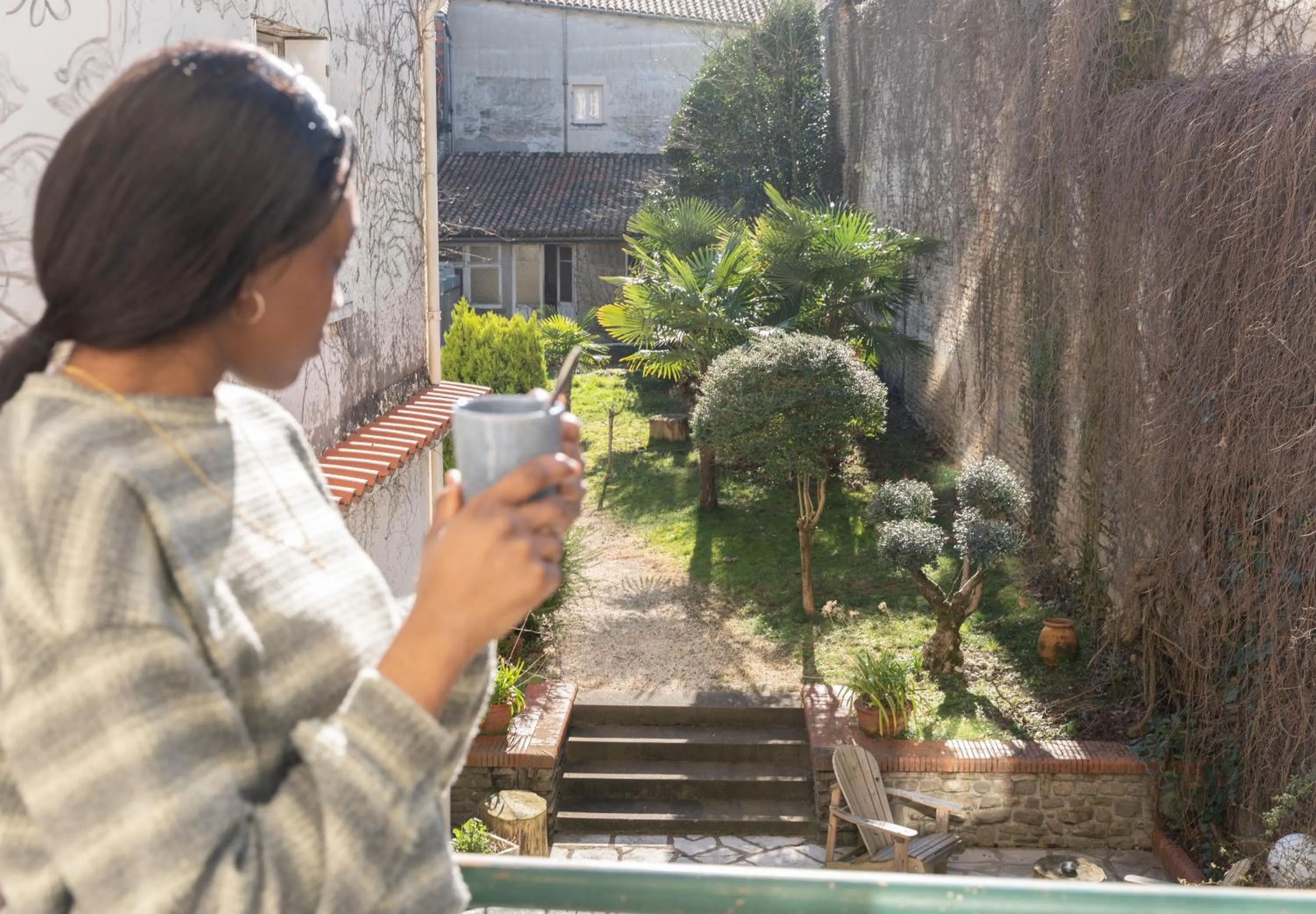 Garden in Grand Hôtel Niort Centre