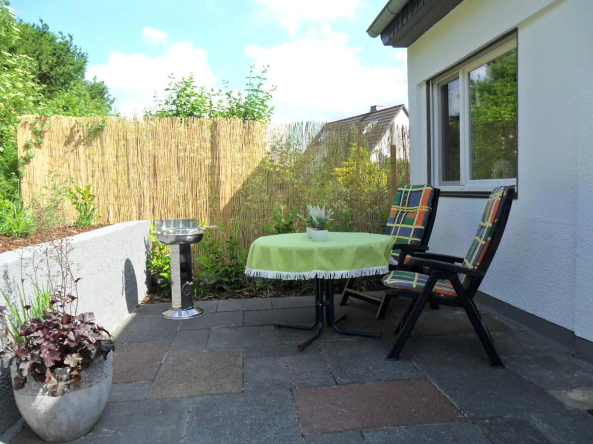 BBQ facilities in Ferienwohnung im Rosental