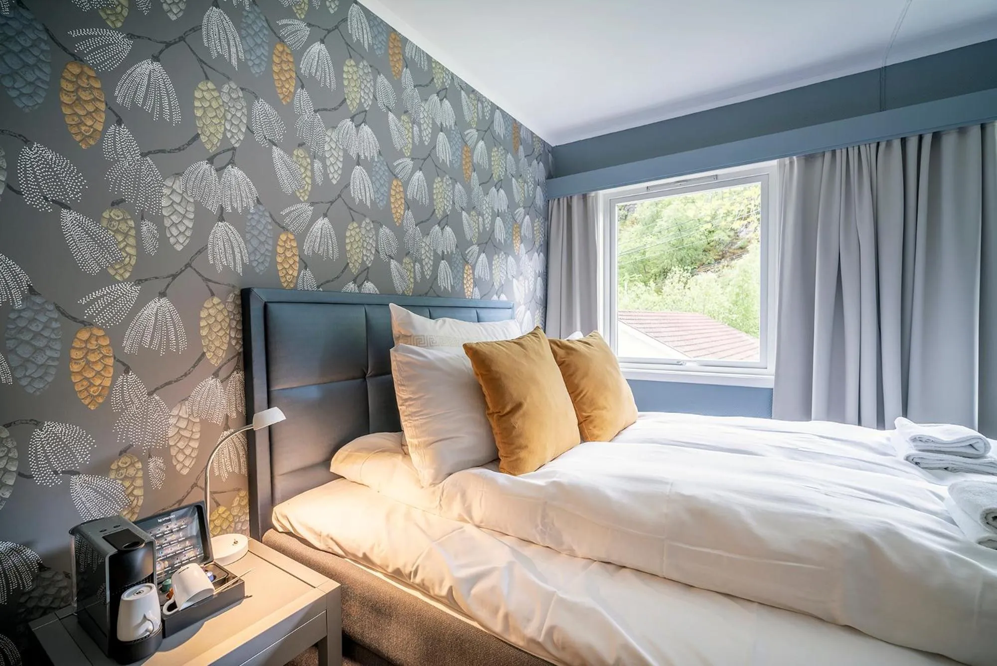 Bed in Hotel Utsikten - by Classic Norway Hotels