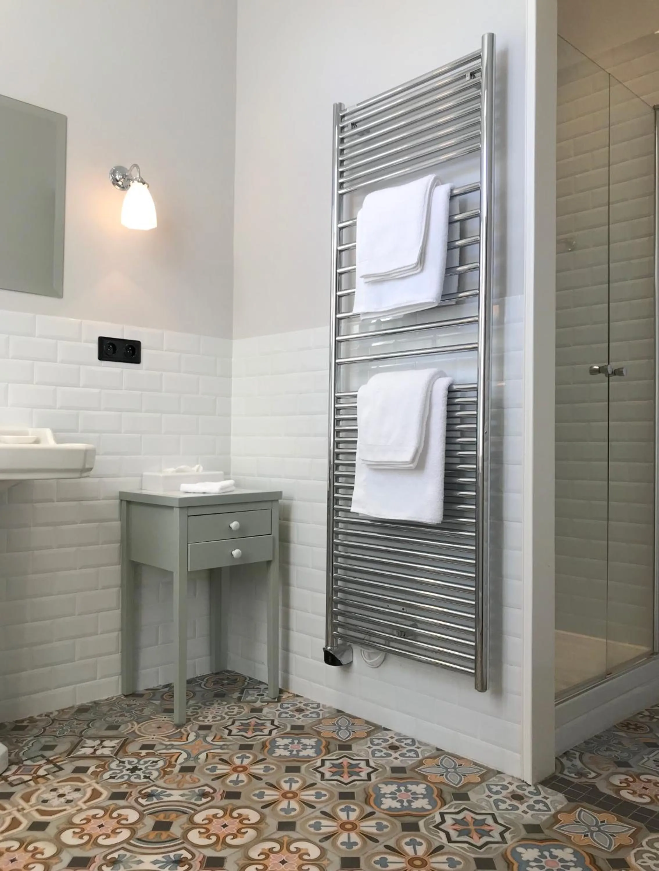 Shower in Le Clos Saluces