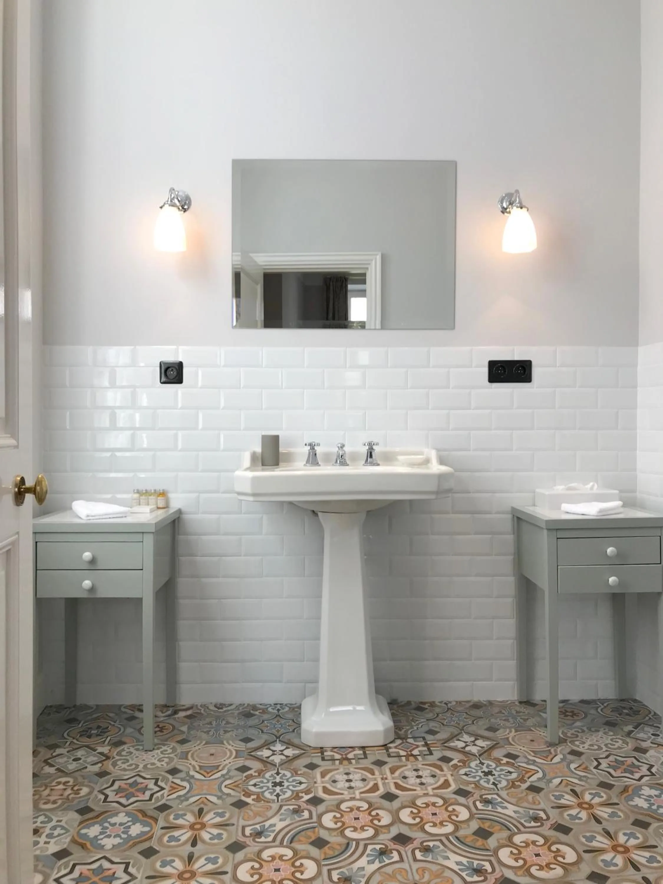 Bathroom in Le Clos Saluces