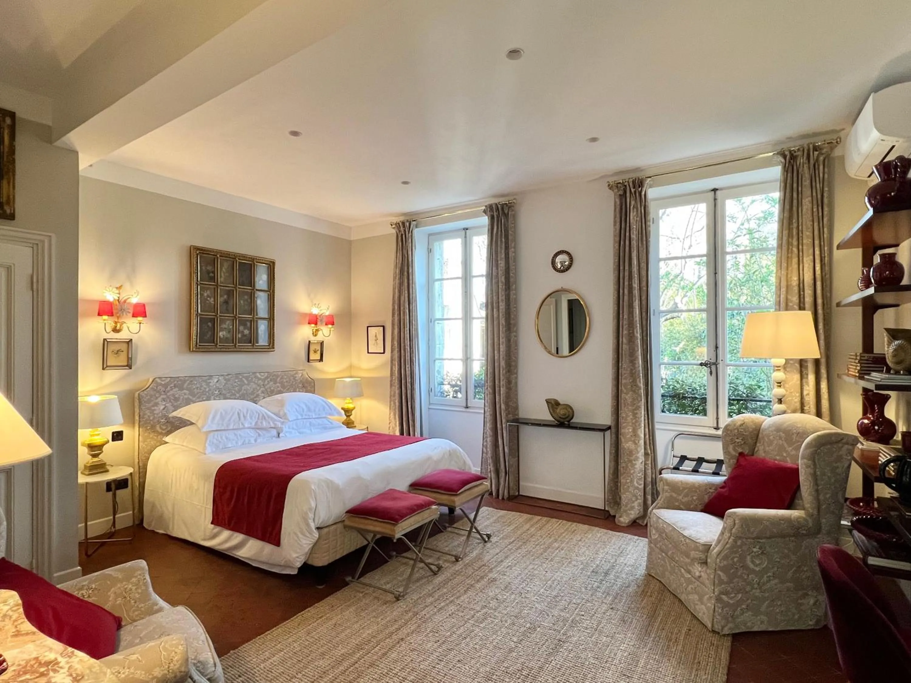 Bed in Le Clos Saluces