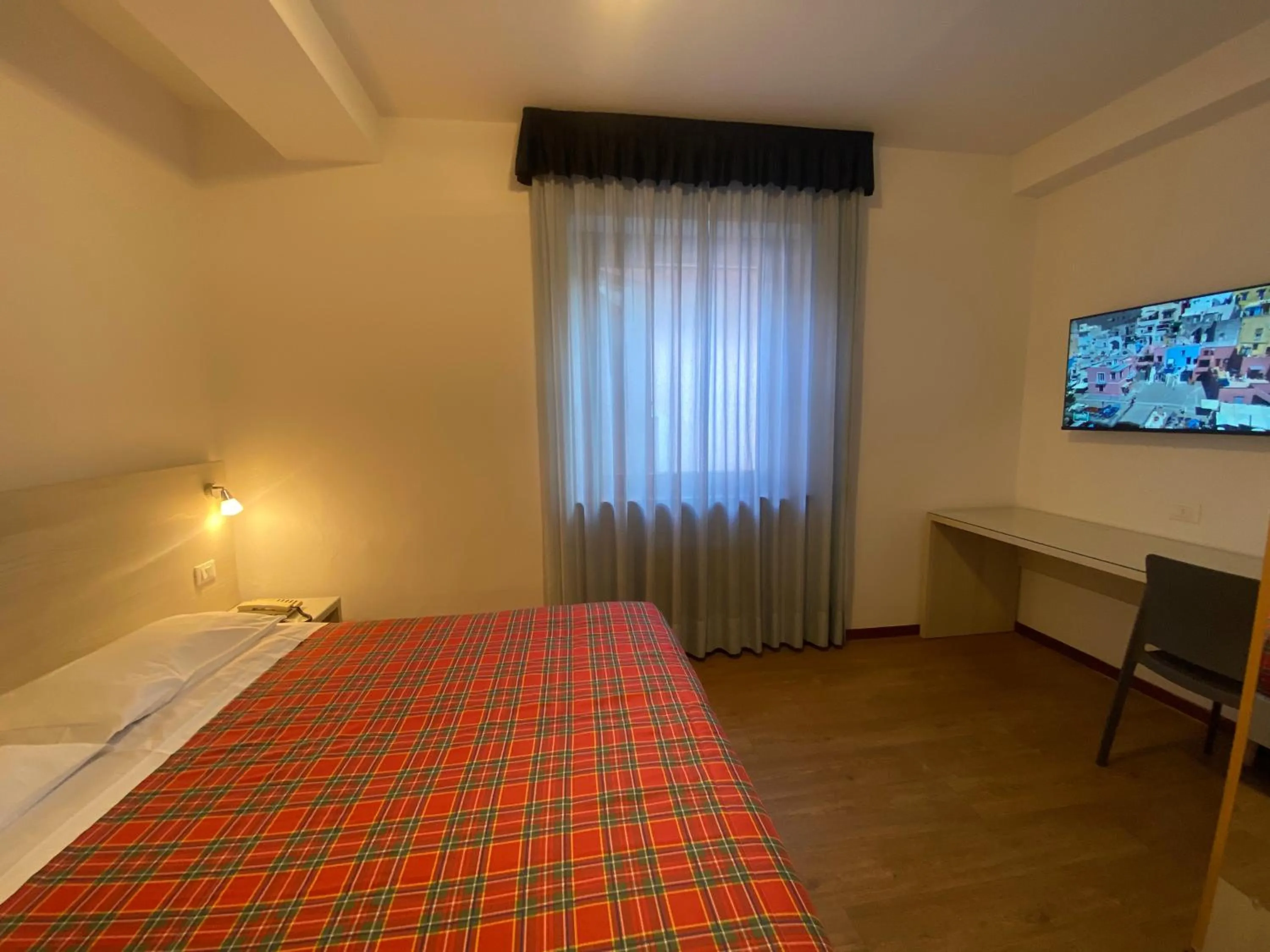 Bed in Hotel International