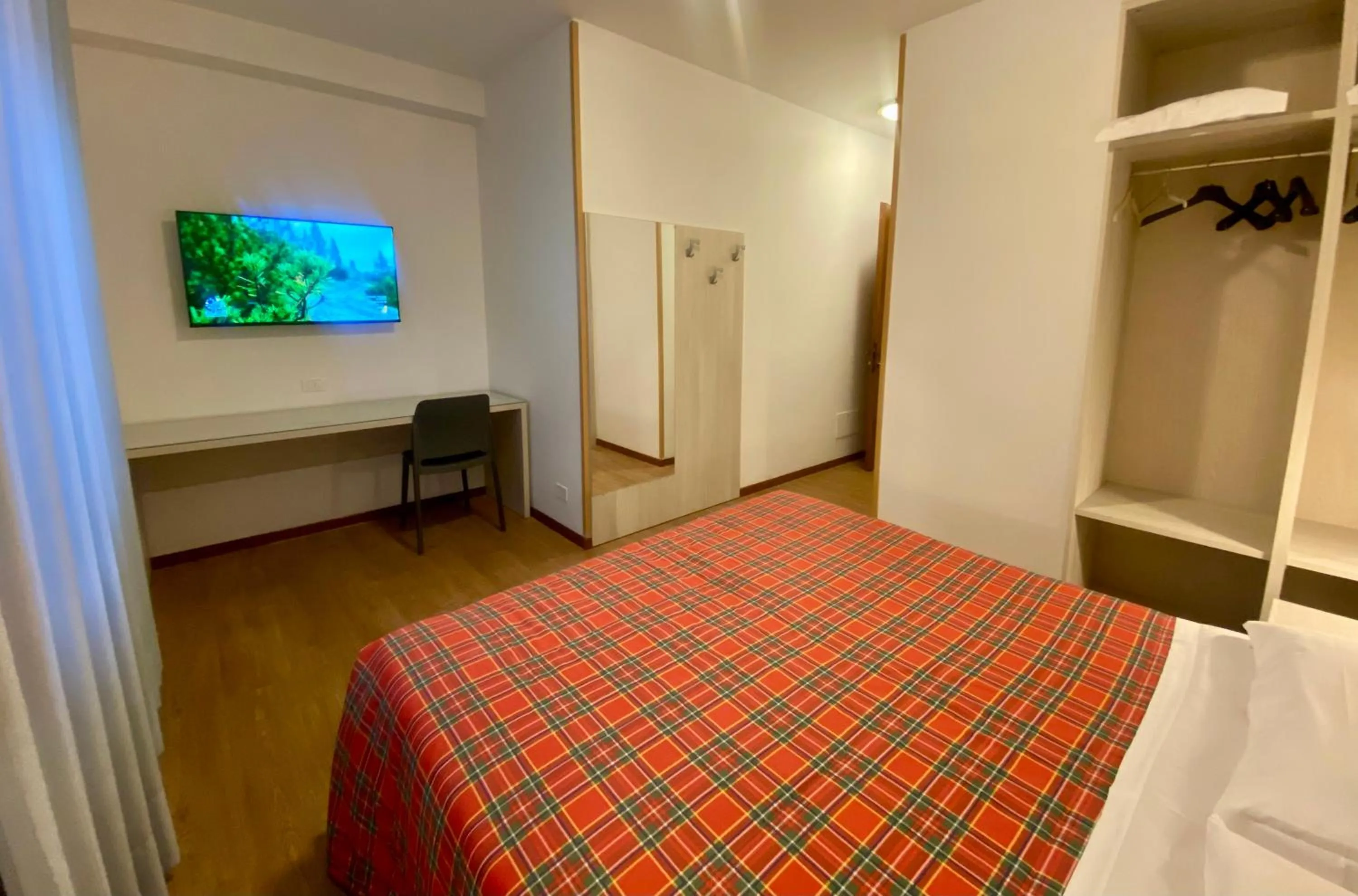 Bed in Hotel International