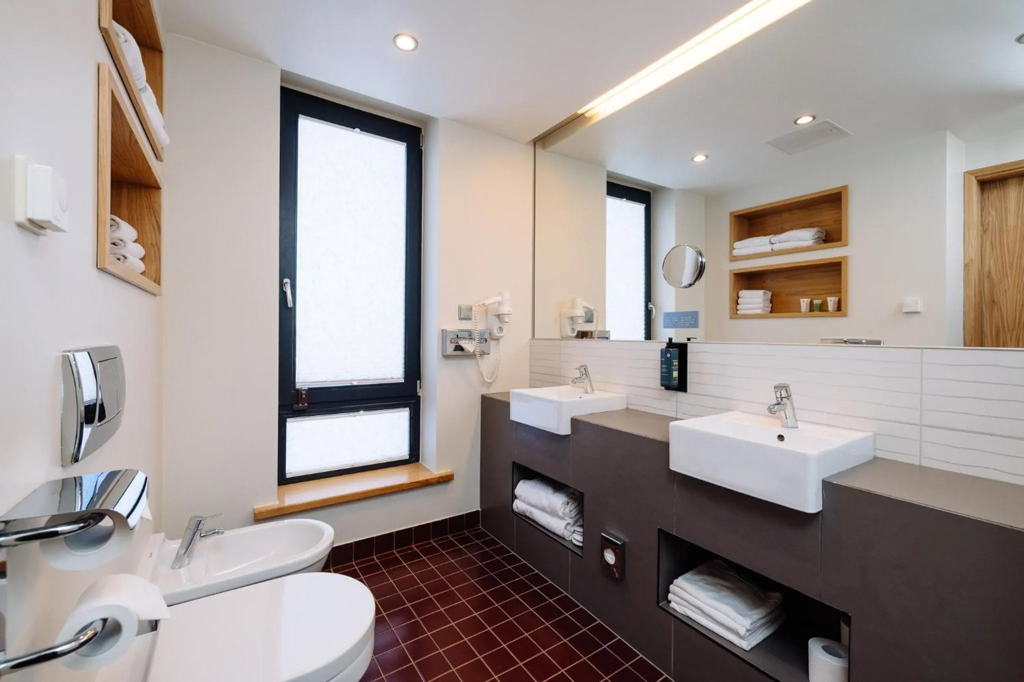 Bathroom in Hestia Hotel Europa