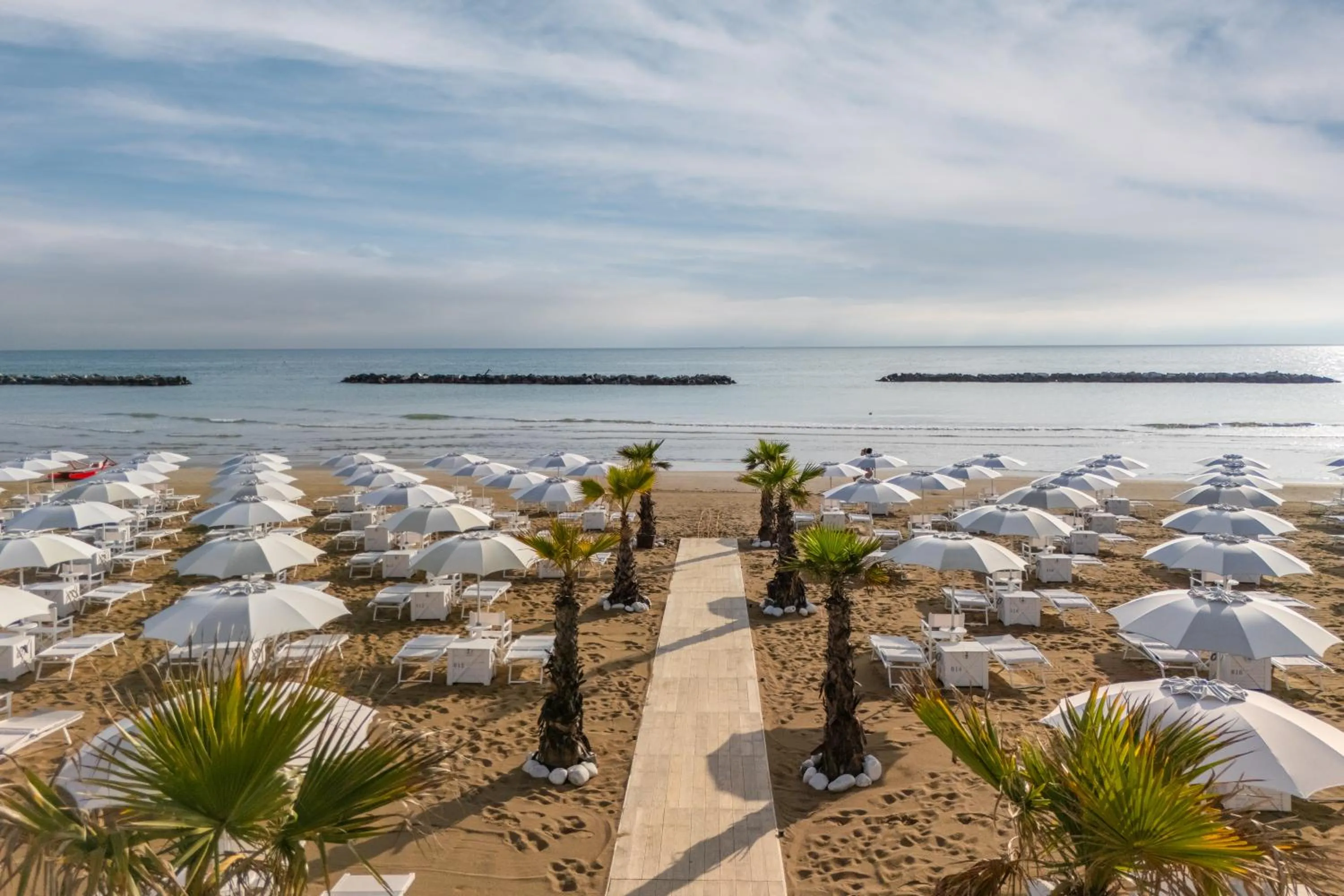 Beach in Excelsior Hotel, SPA & Lido - Preferred Hotels & Resorts