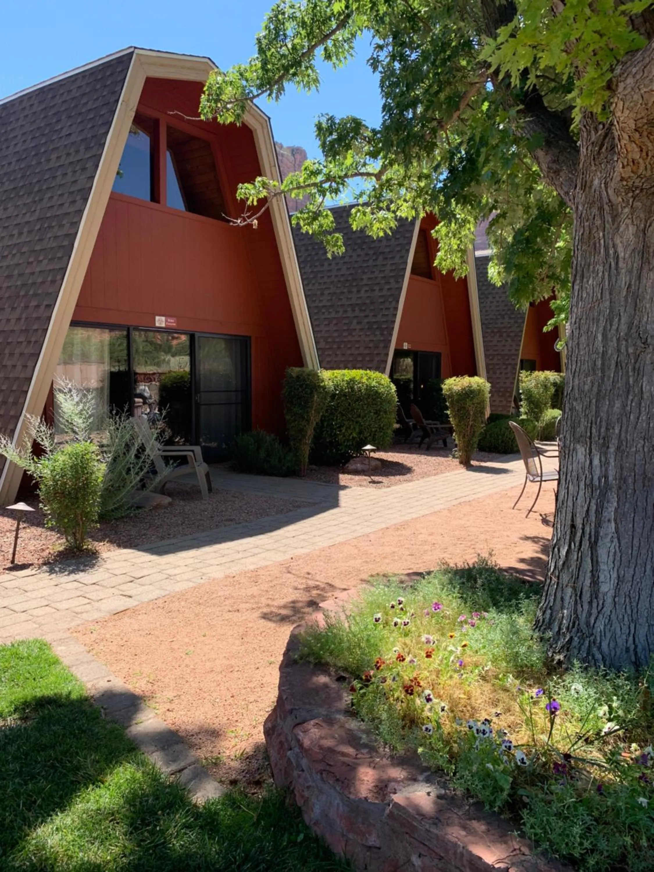 Property building in Red Agave Resort