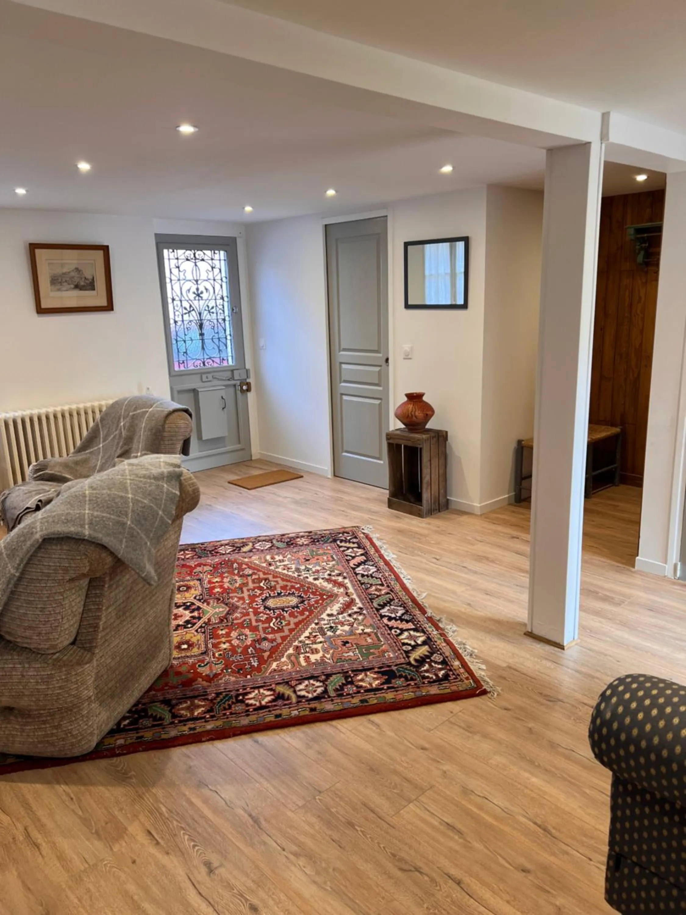Living room in A L'ecole Buissonniere