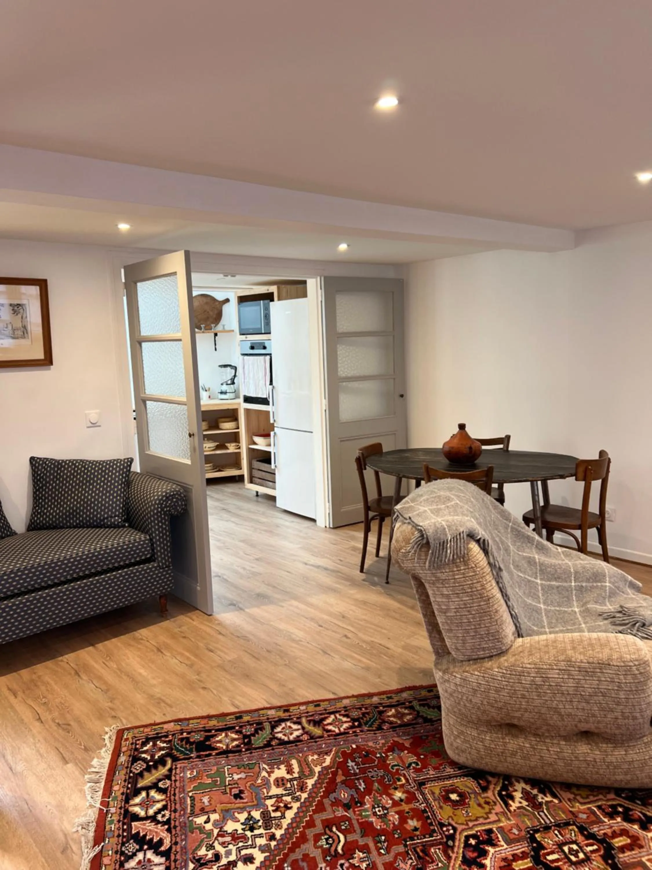 Living room in A L'ecole Buissonniere