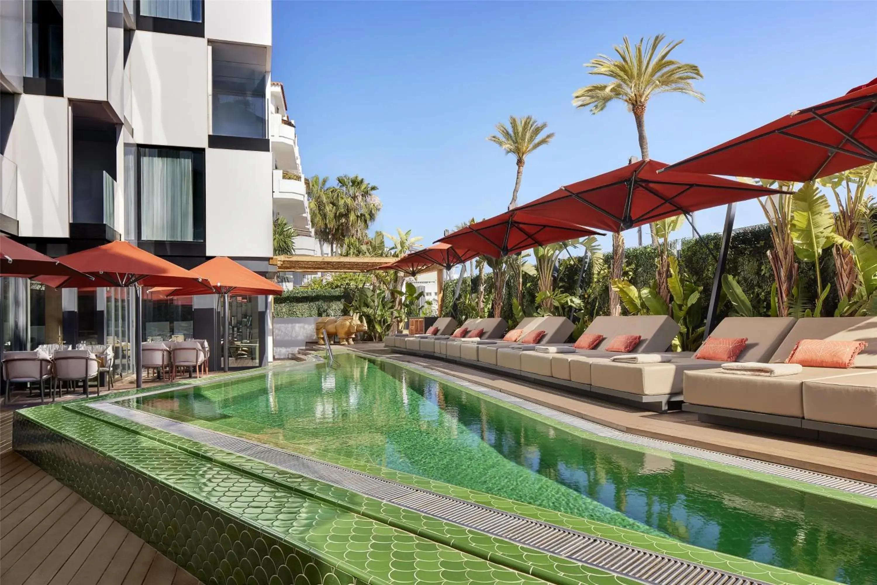 Pool view in NH Collection Ibiza Pool view in NH Collection Ibiza