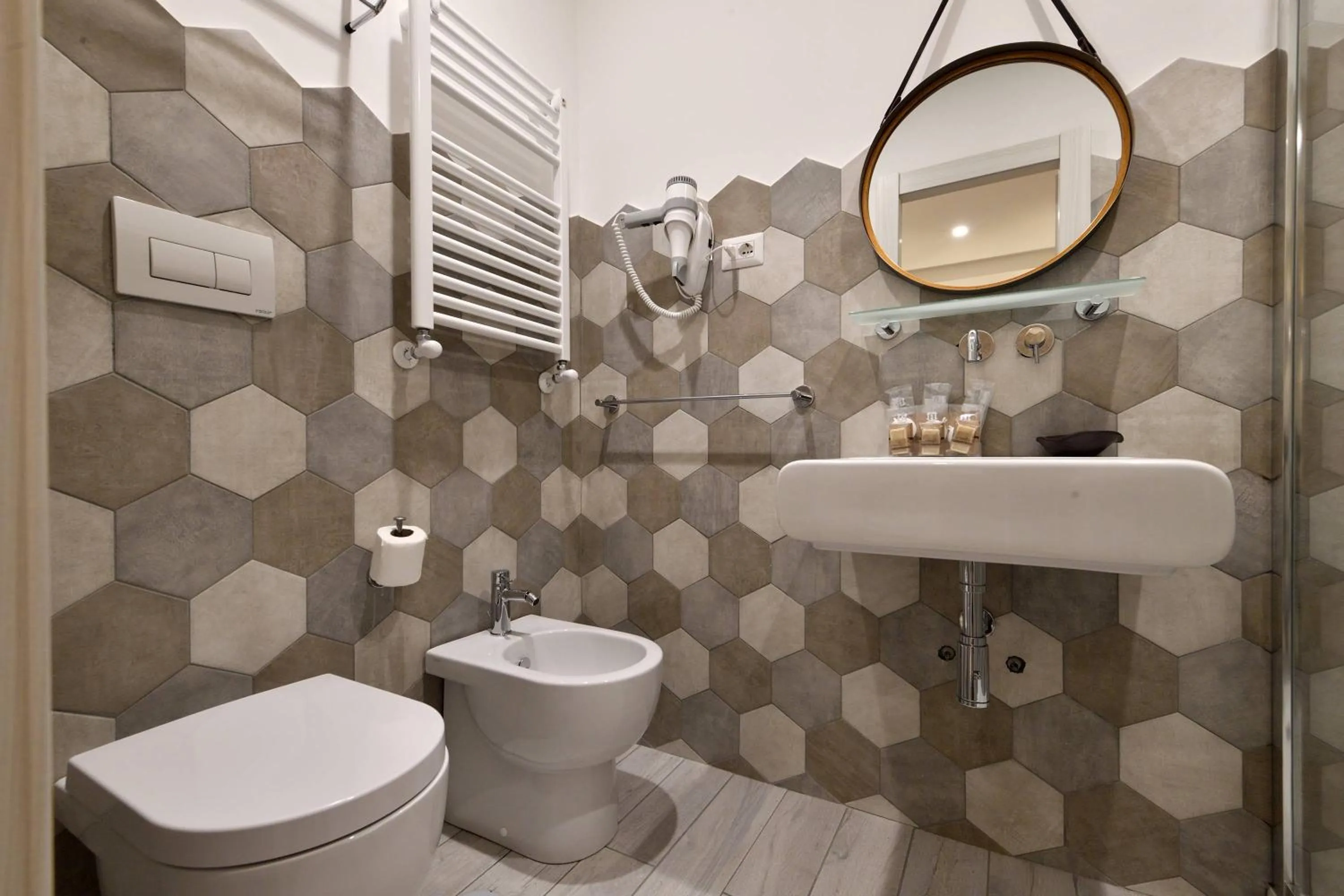 Shower in Relais Barberini