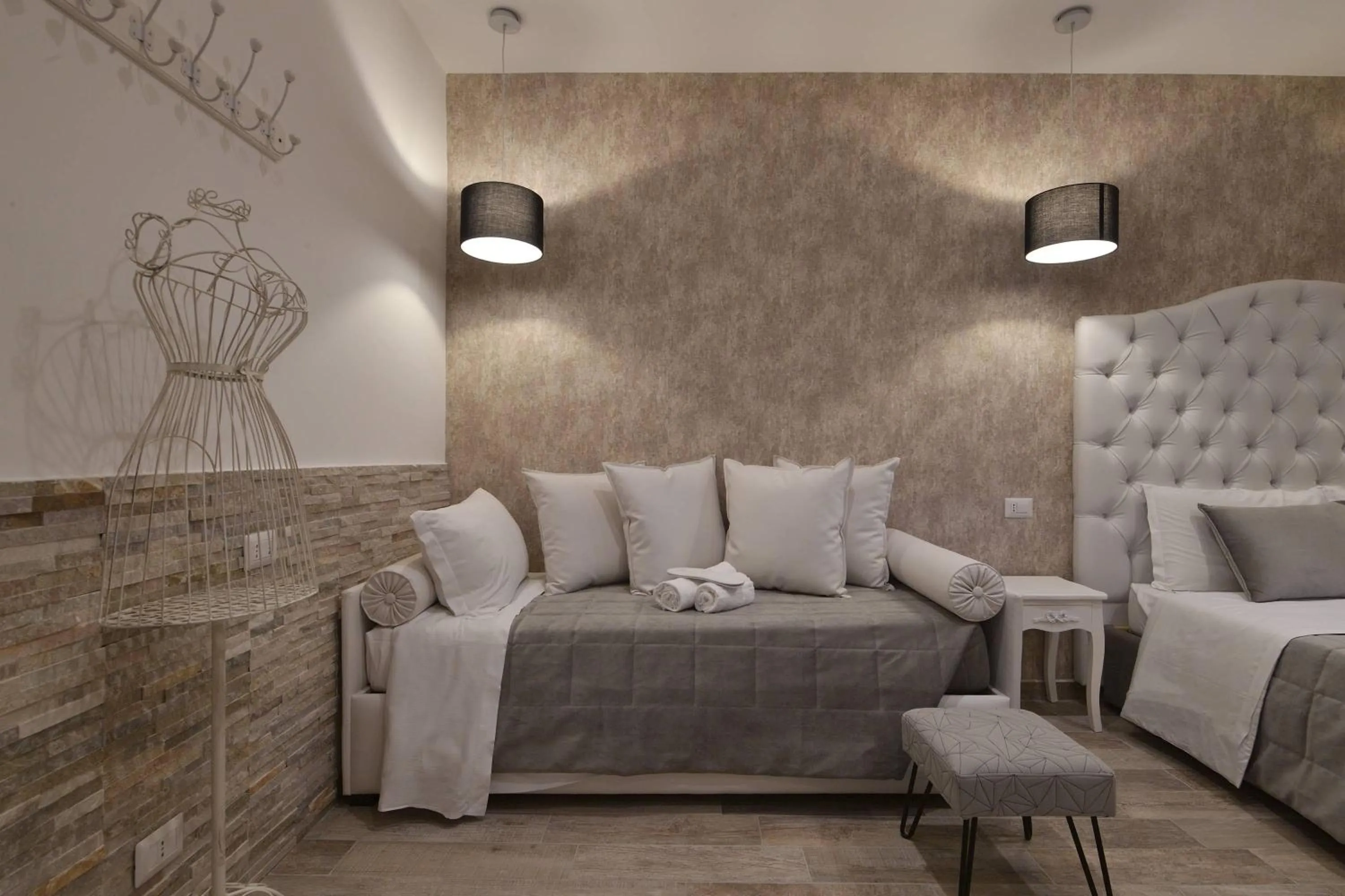 Bed in Relais Barberini