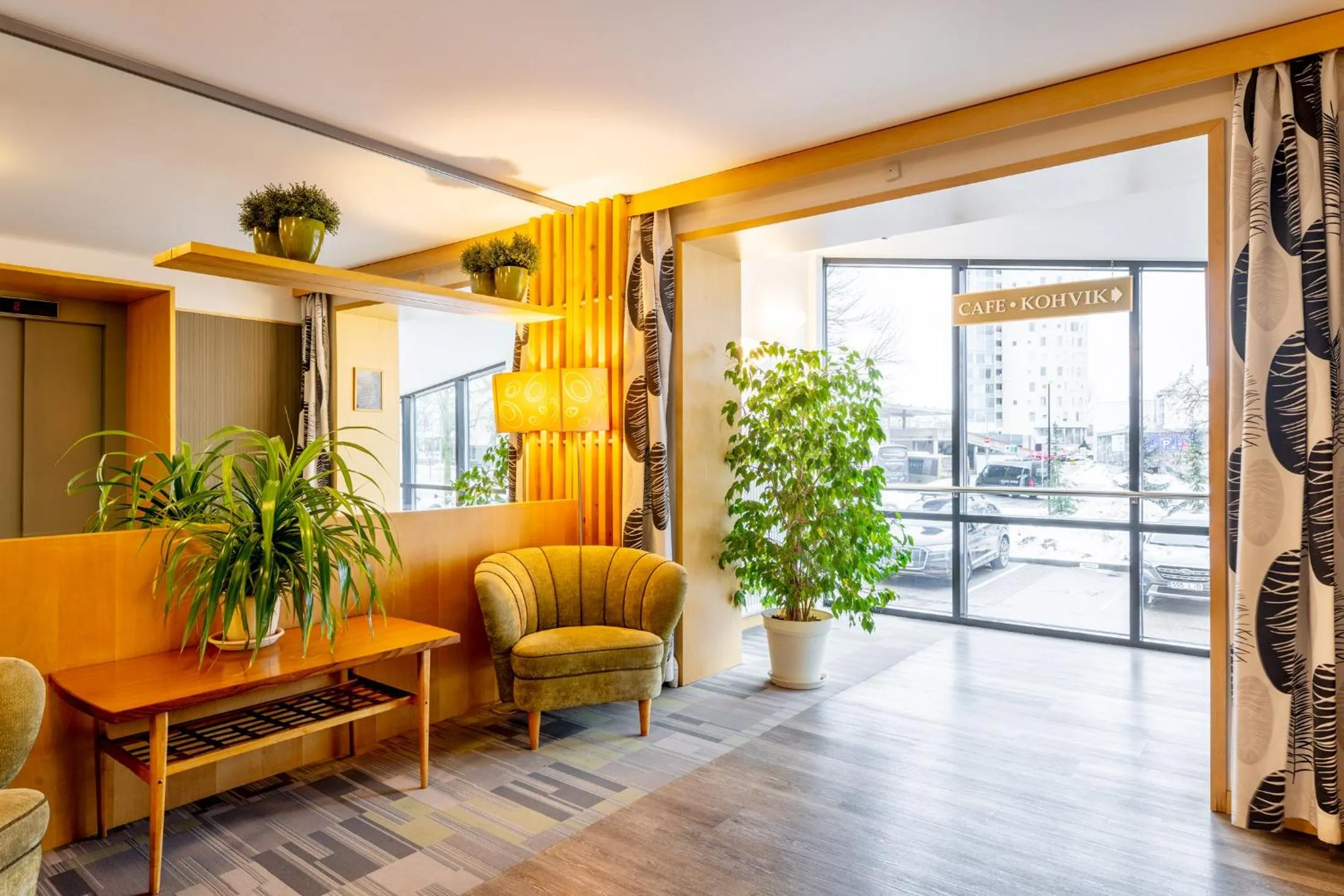 Lobby or reception in Hotel Tartu