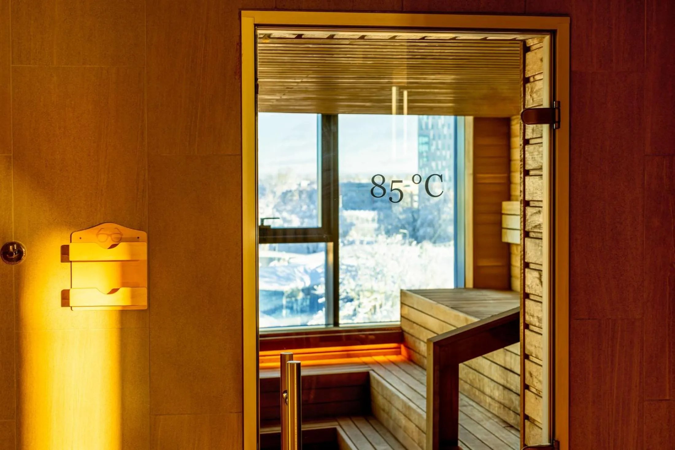 Sauna, Bed in Hotel Tartu