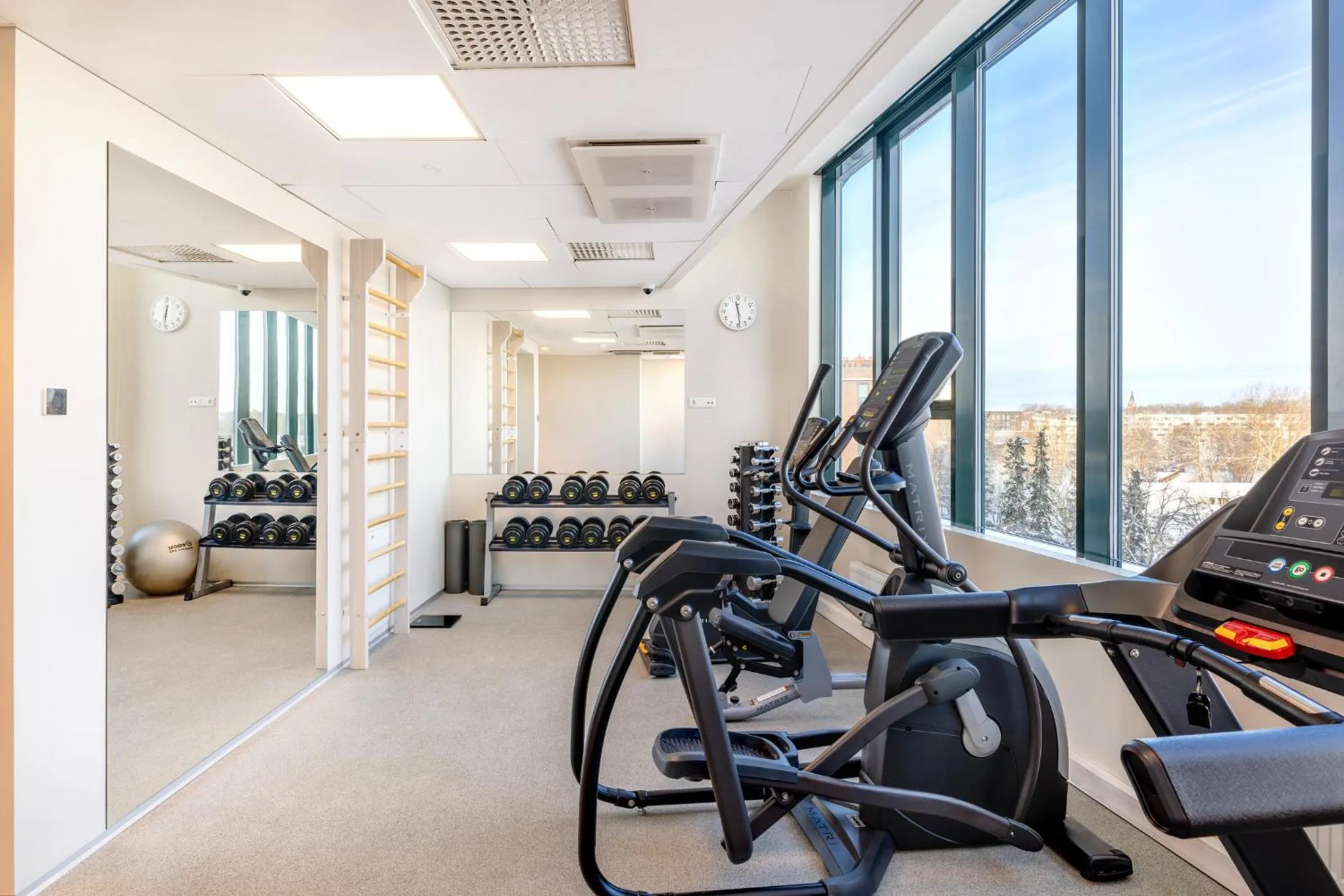 Fitness centre/facilities in Hotel Tartu