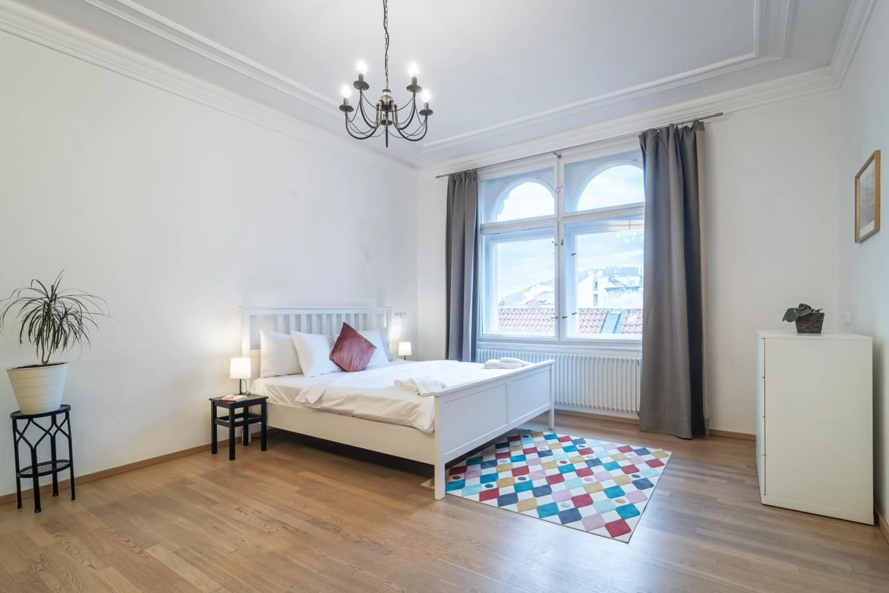 Bedroom, Bed in Royal Road Residence