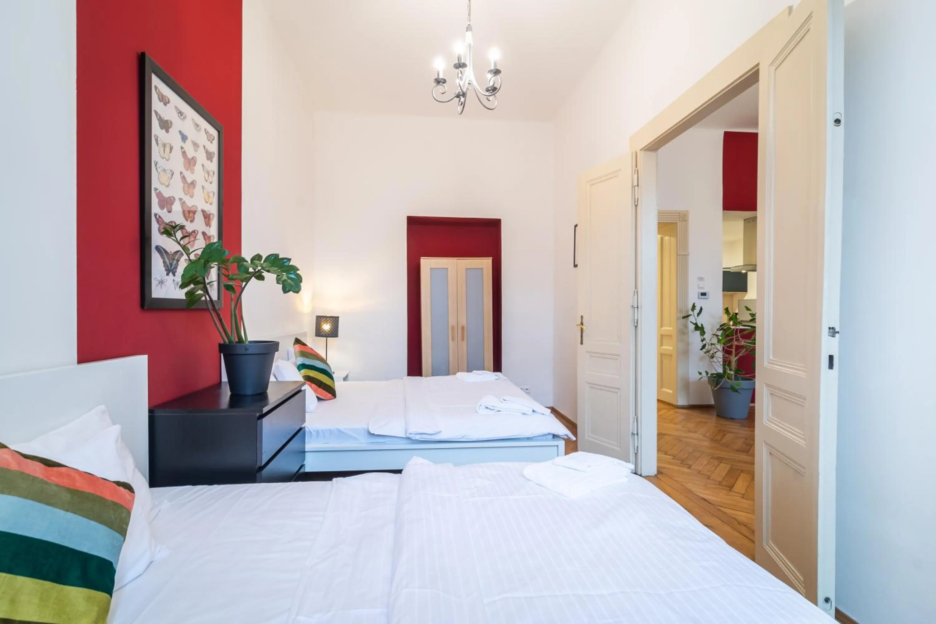 Bedroom, Bed in Royal Road Residence