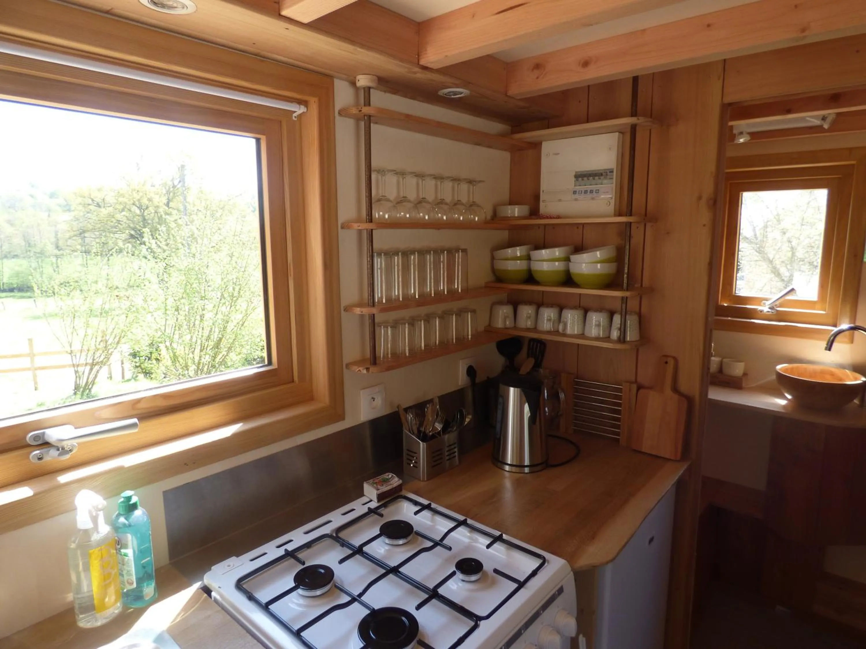 Kitchen or kitchenette in le Vallon des 5 Roses