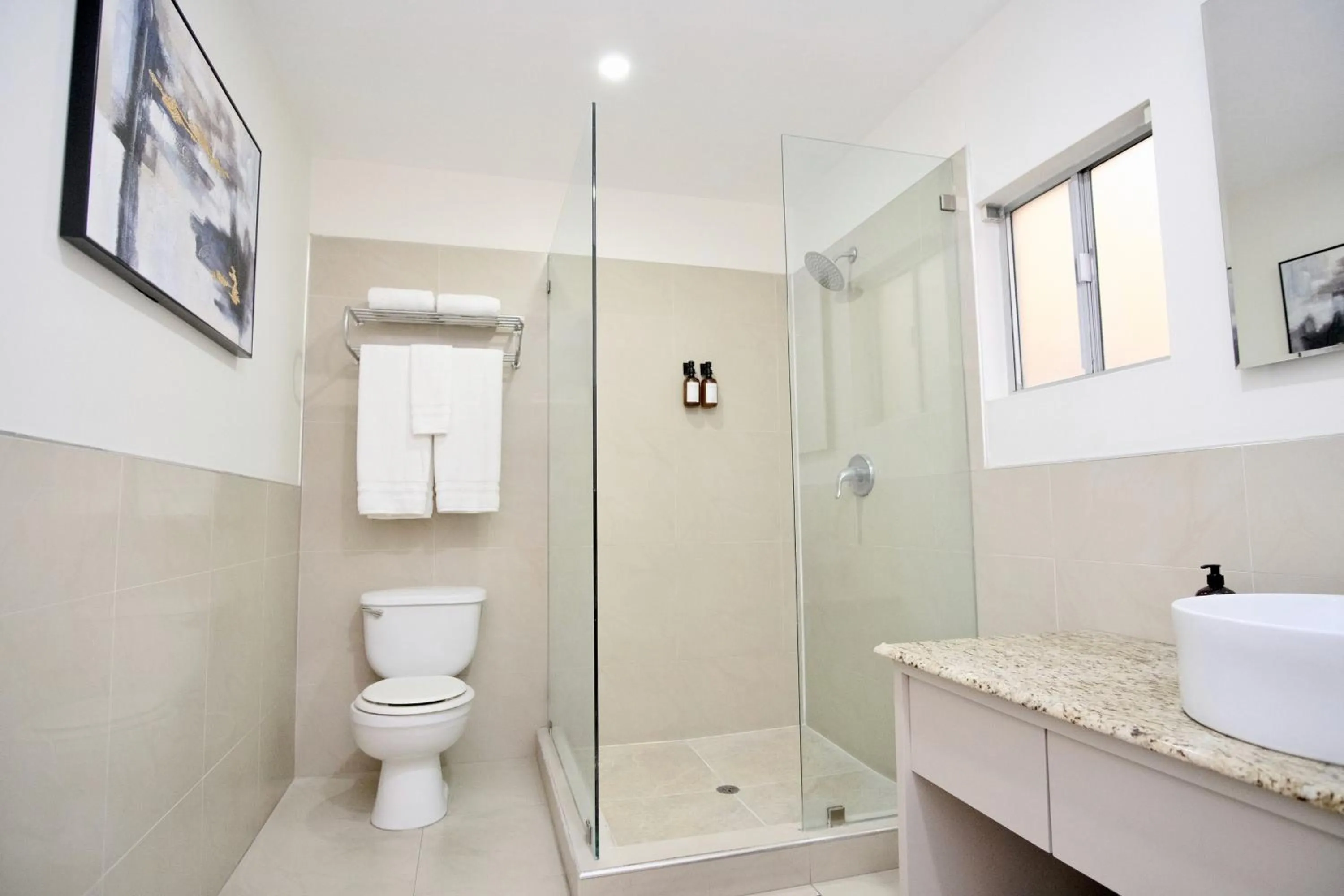 Bathroom in Rio Suites