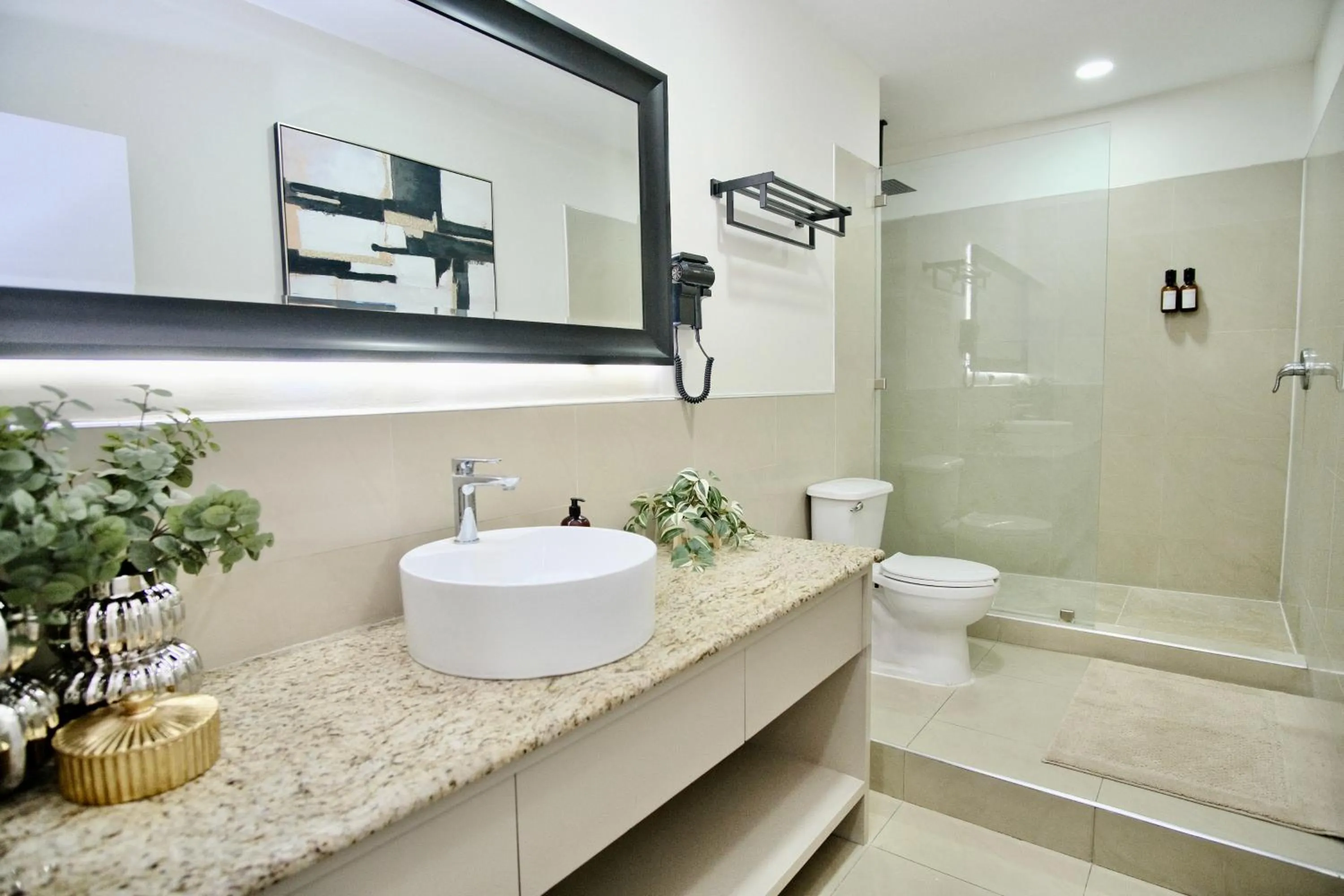 Bathroom in Rio Suites