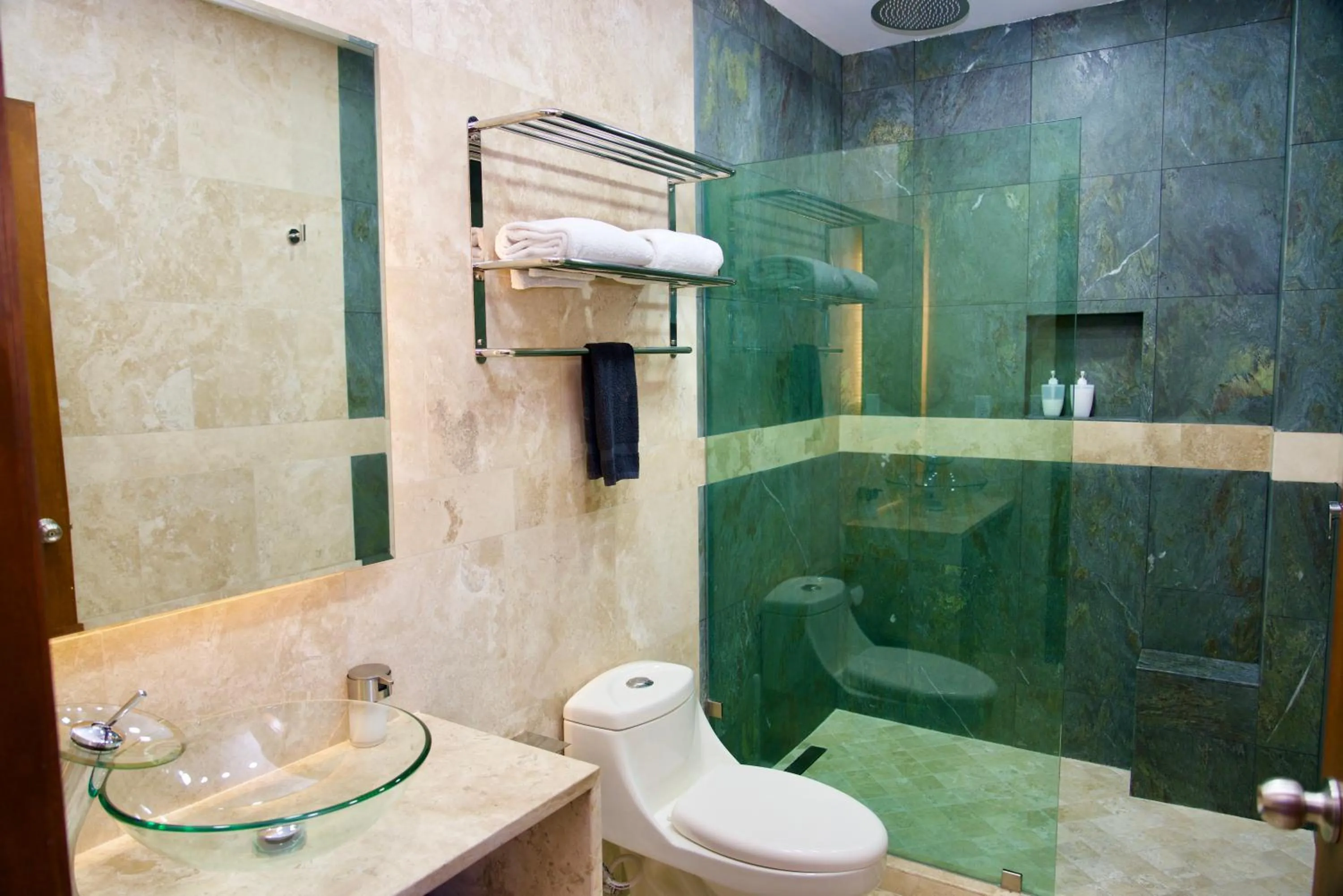 Bathroom in Rio Suites