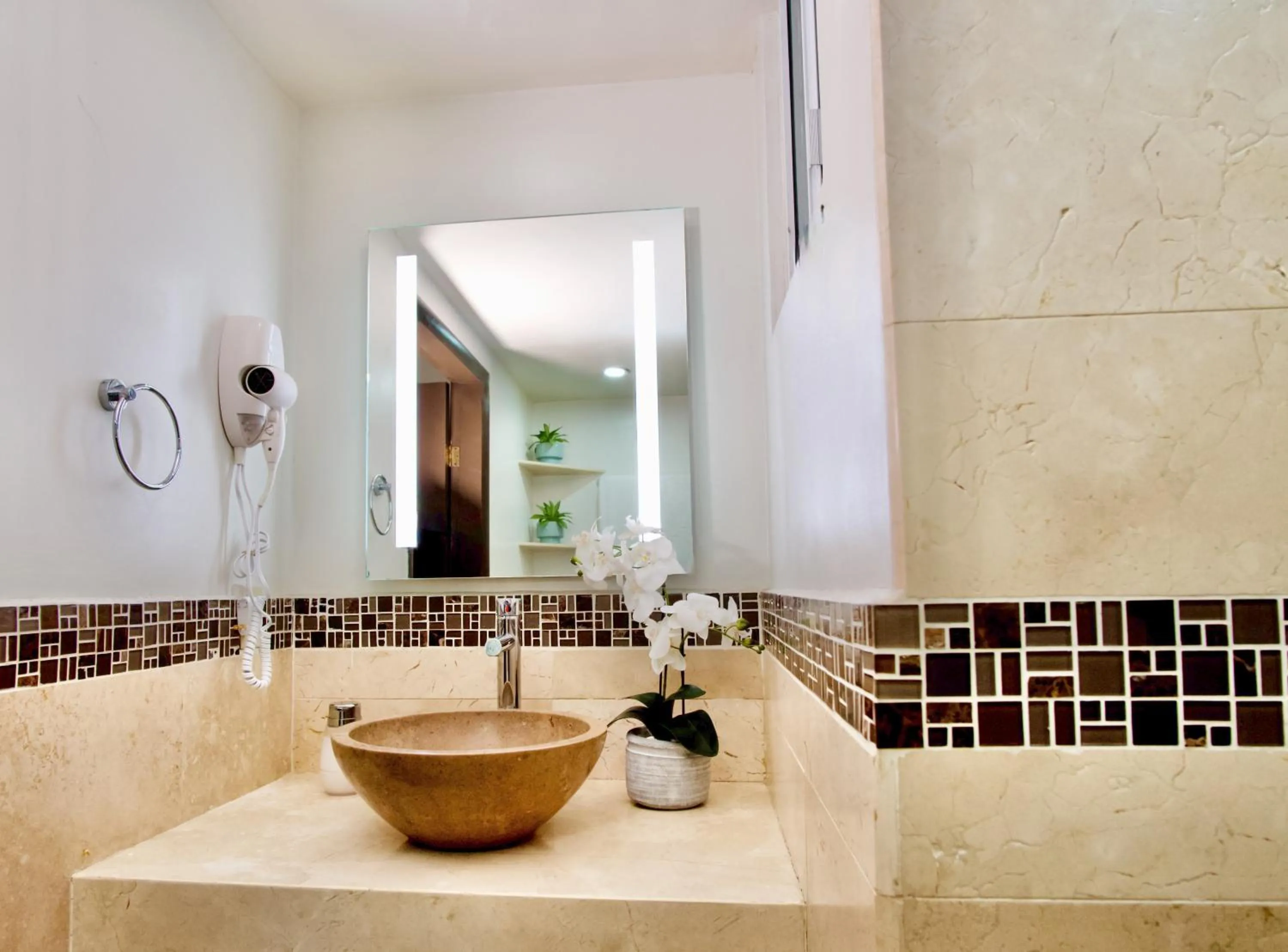 Bathroom in Rio Suites
