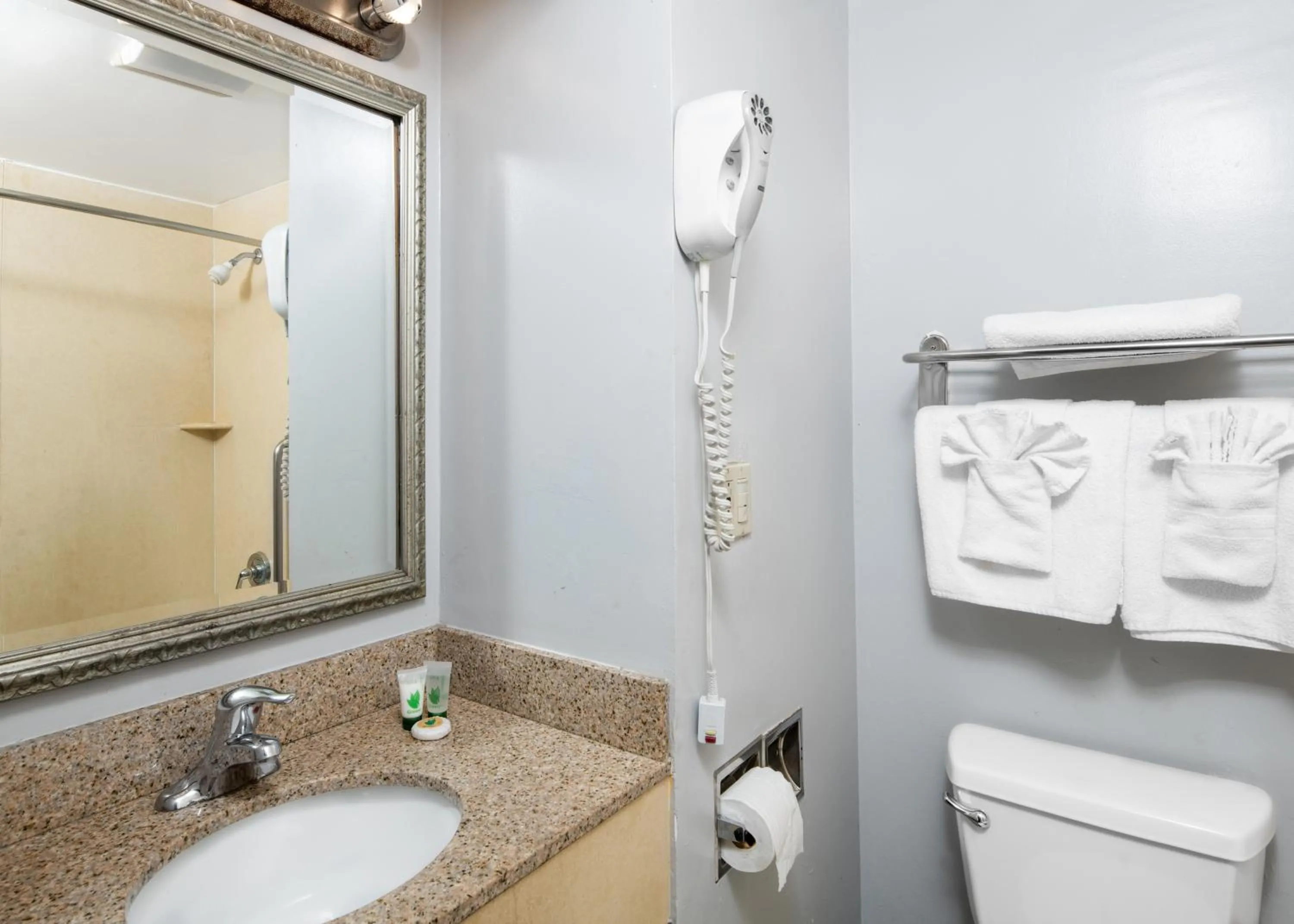 Shower in Fallbrook Country Inn