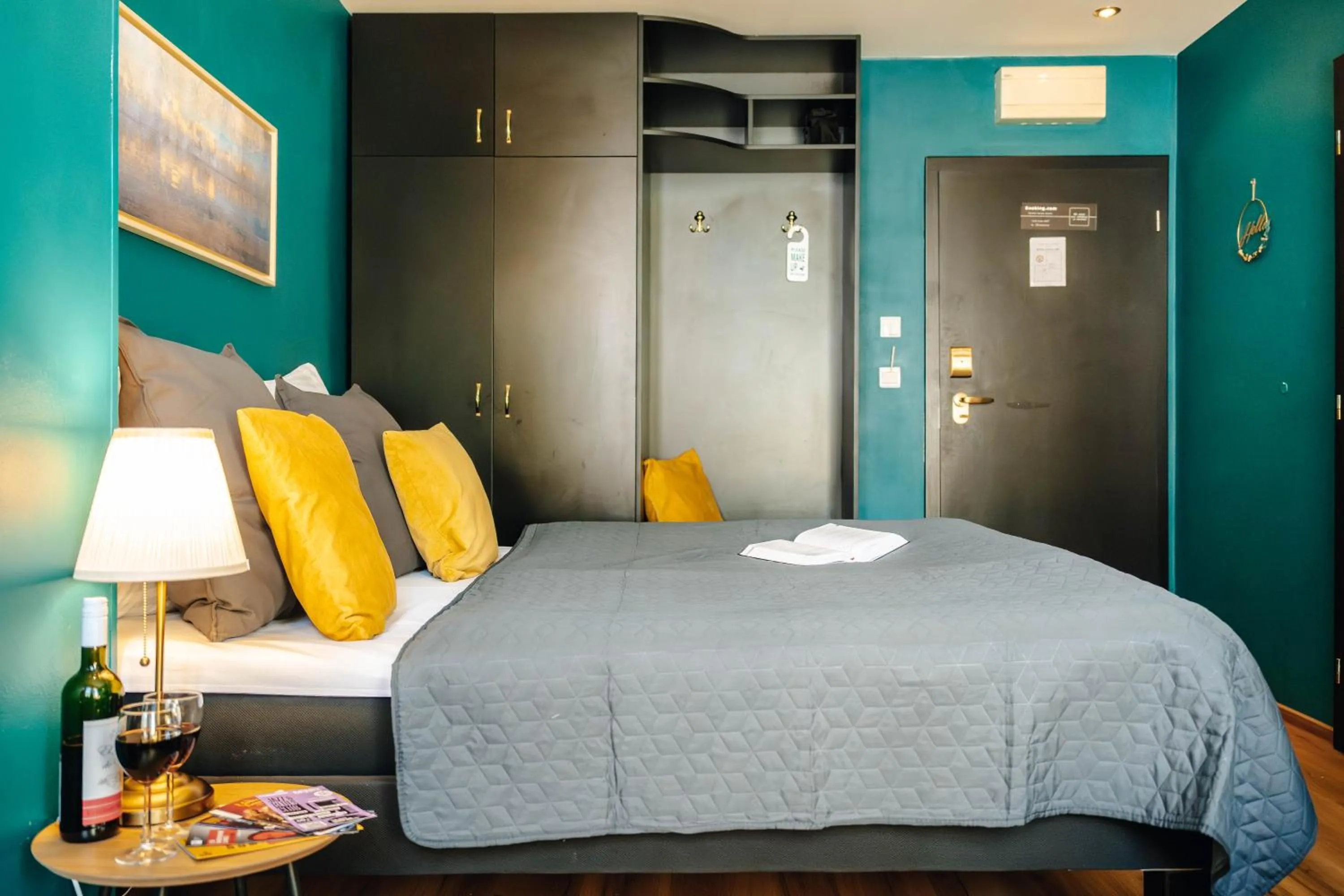 Bed in Hotel Praga 1885 by Wagnerstays