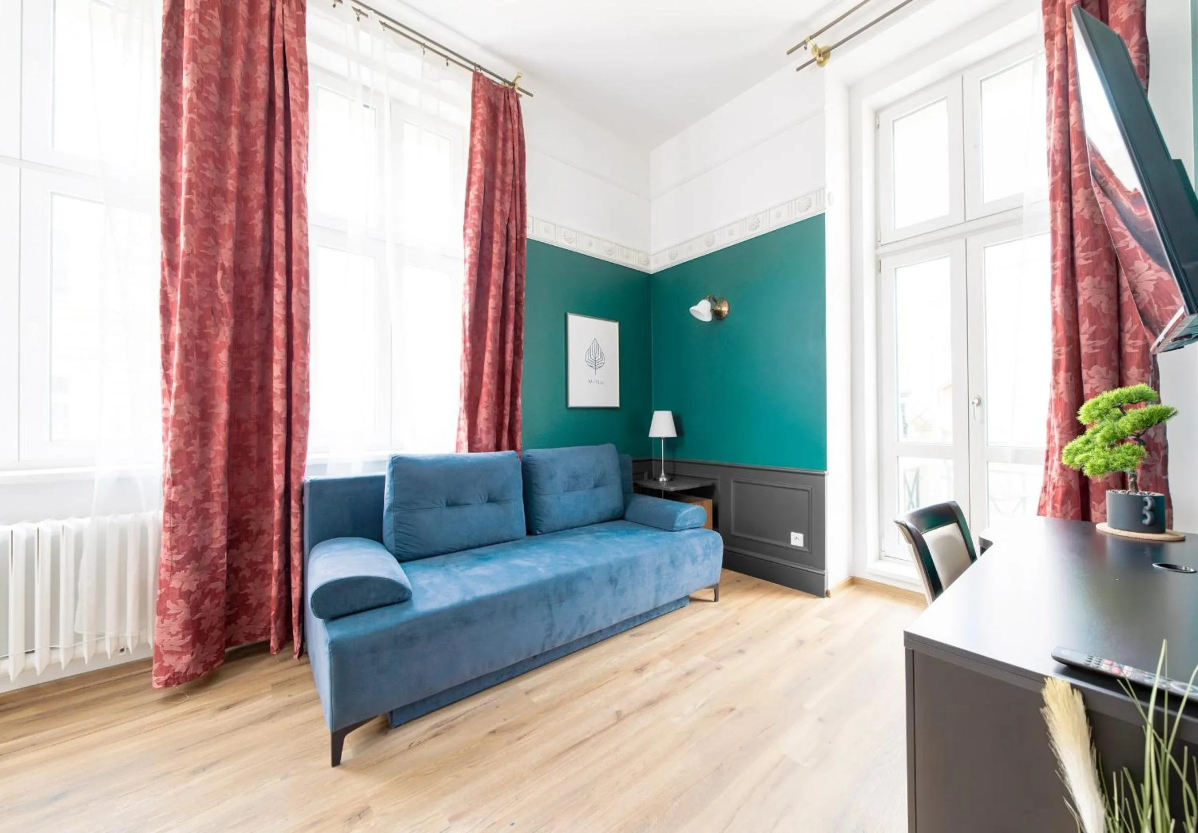 Living room in Hotel Praga 1885 by Wagnerstays