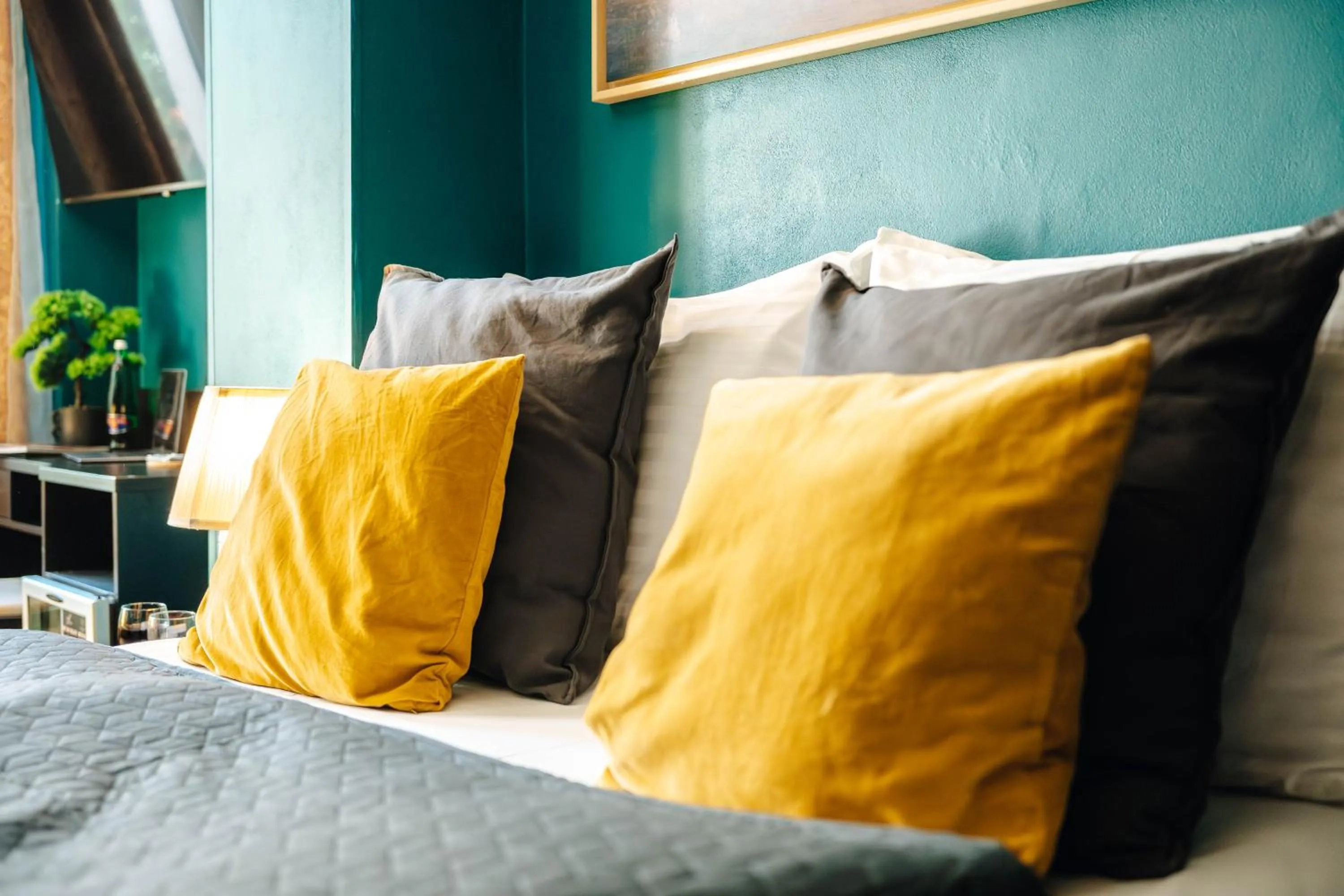 Bed in Hotel Praga 1885 by Wagnerstays