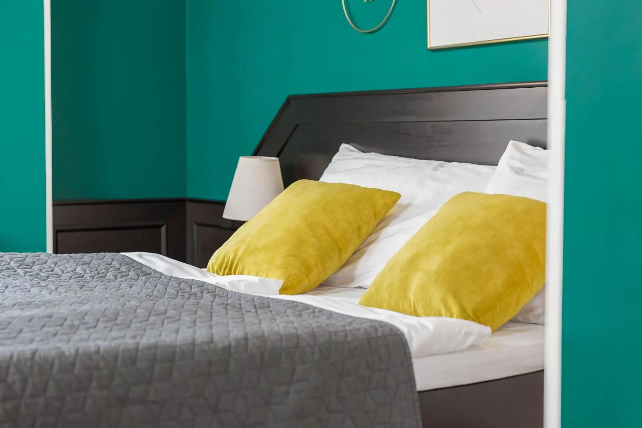 Bed in Hotel Praga 1885 by Wagnerstays