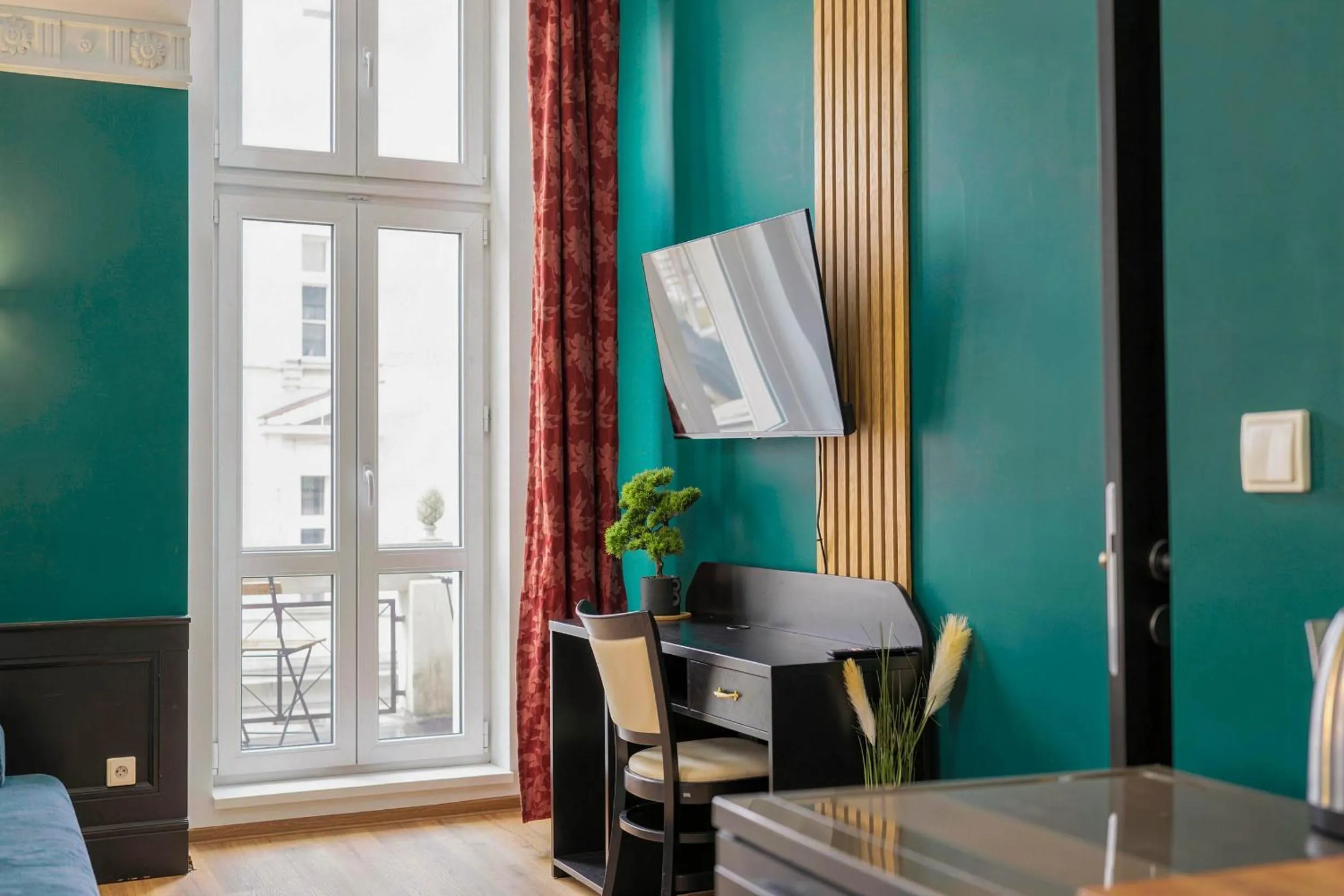 TV and multimedia in Hotel Praga 1885 by Wagnerstays