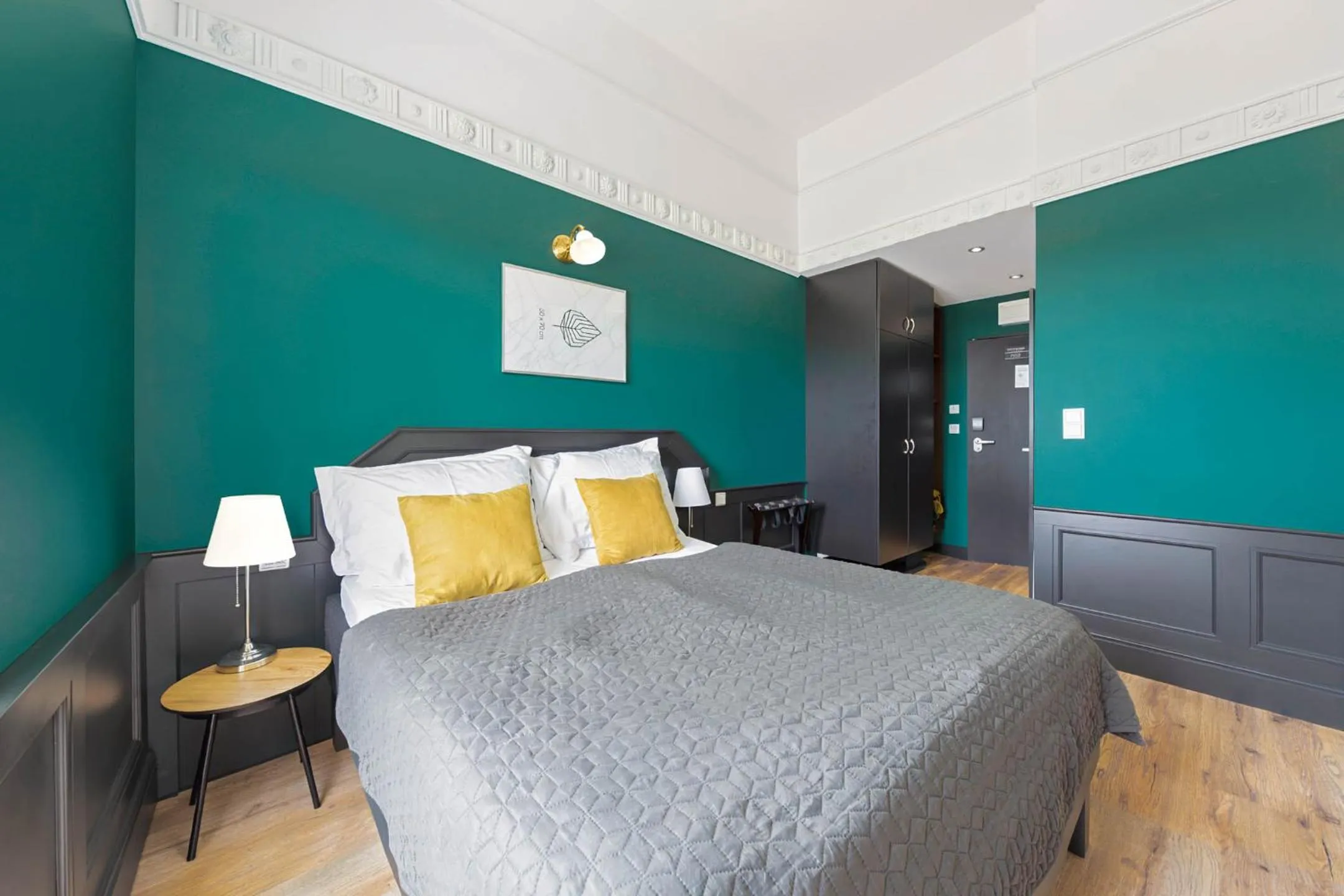 Bed in Hotel Praga 1885 by Wagnerstays