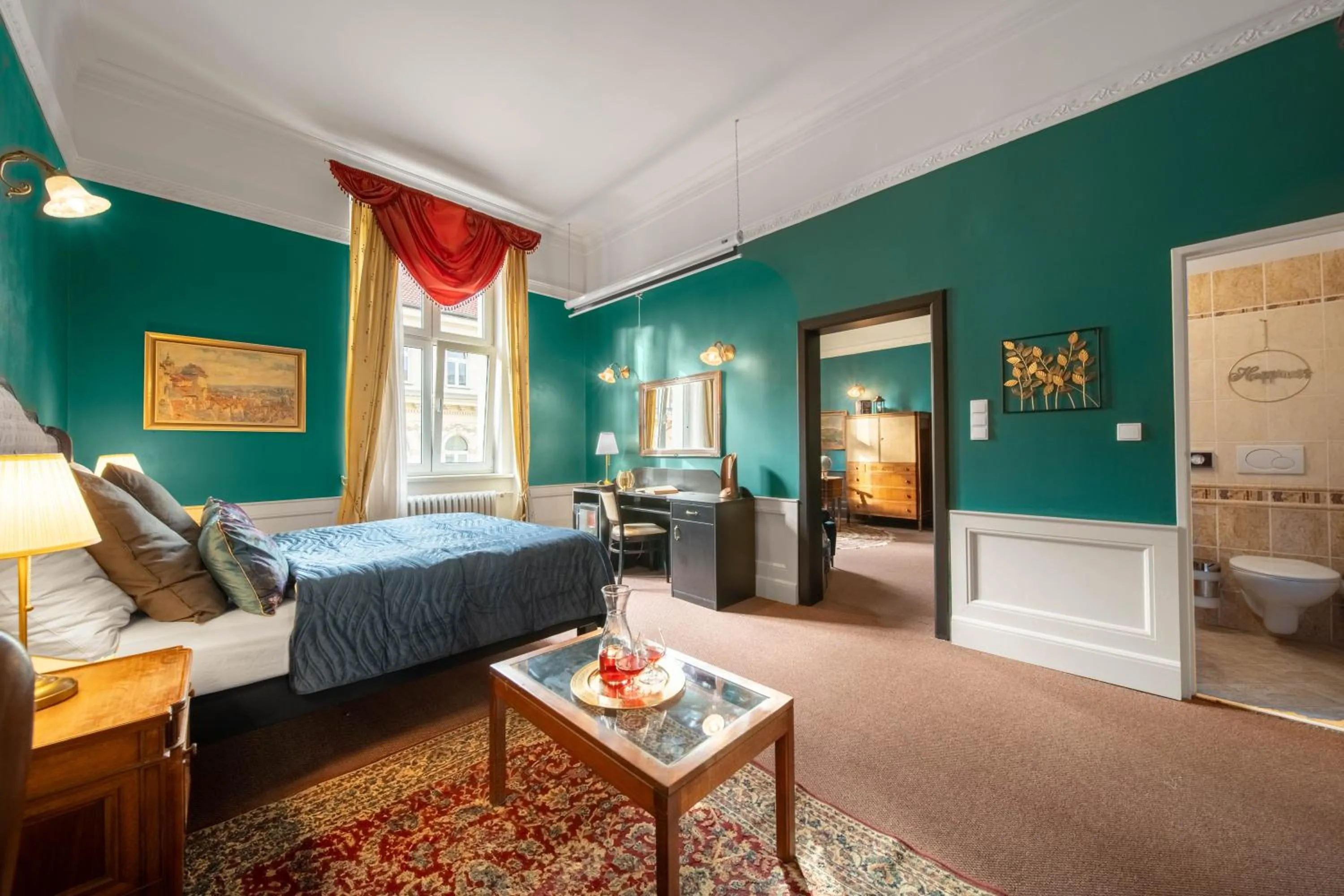 Bedroom, Bed in Hotel Praga 1885 by Wagnerstays