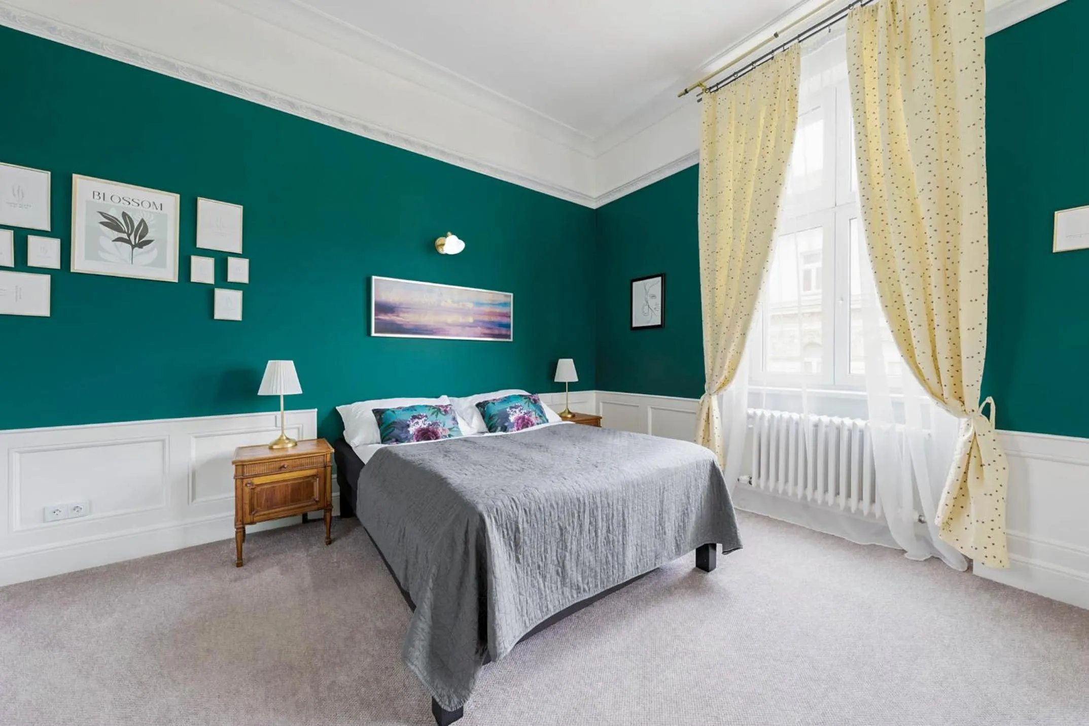 Bed in Hotel Praga 1885 by Wagnerstays