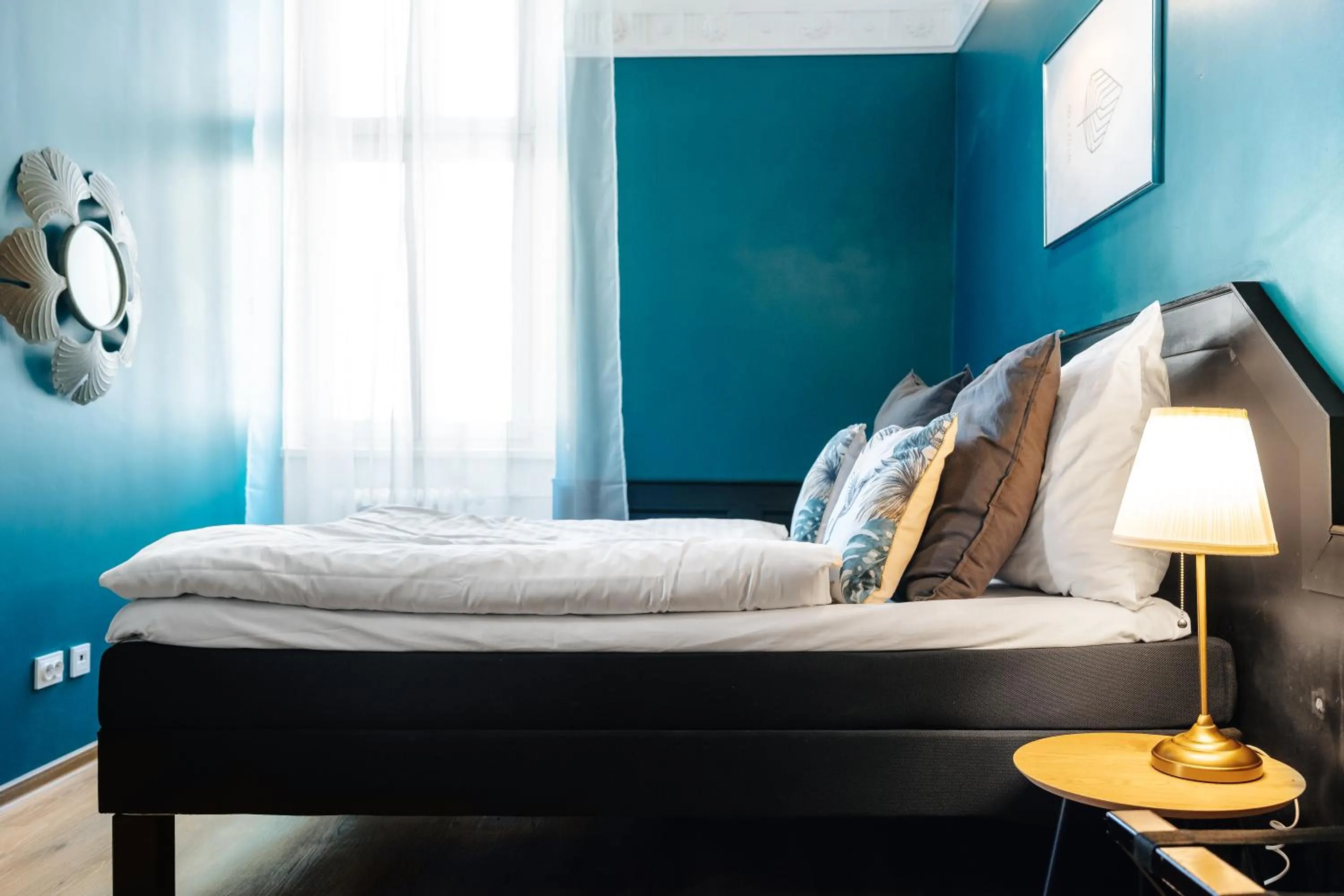 Bedroom, Bed in Hotel Praga 1885 by Wagnerstays