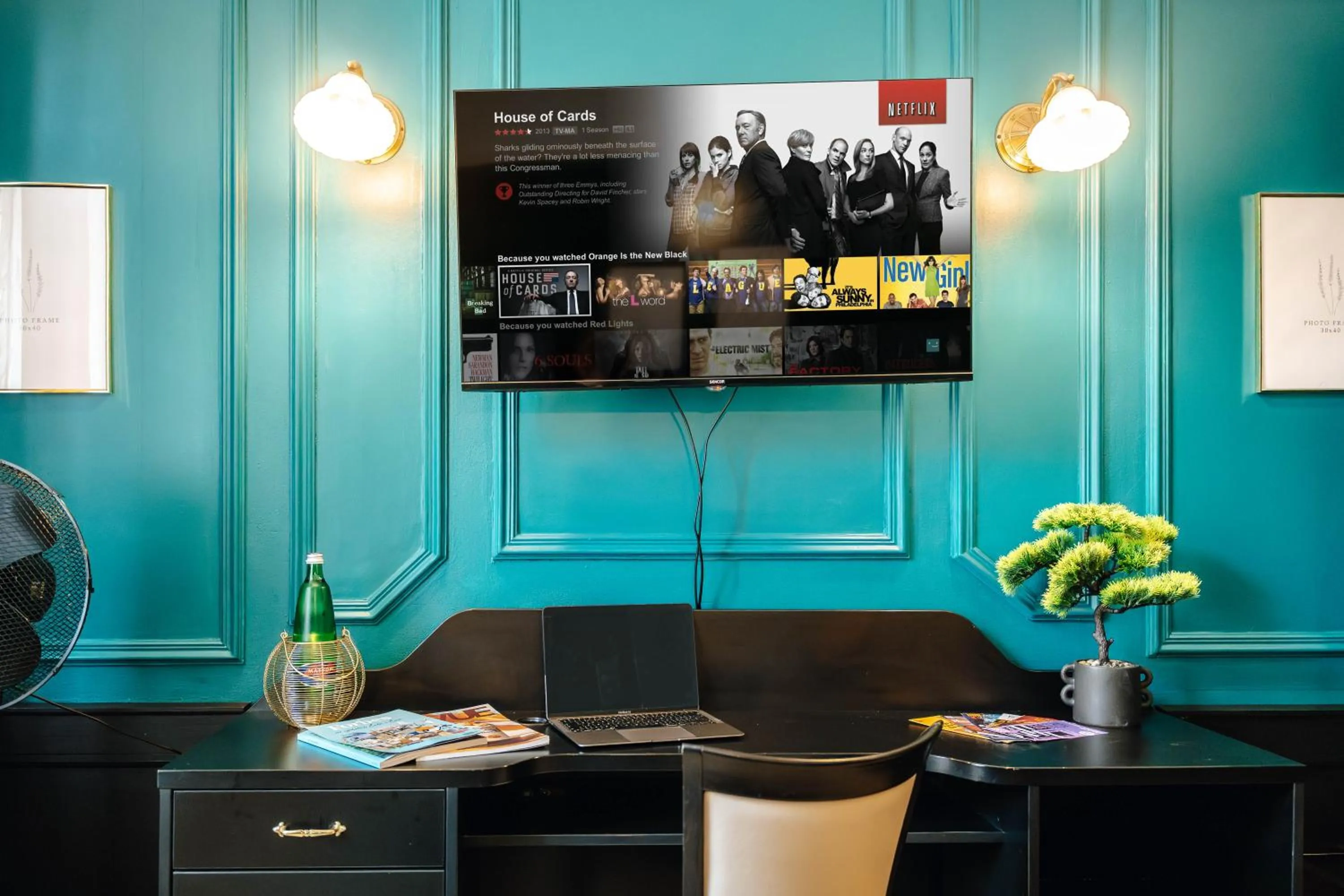 TV and multimedia in Hotel Praga 1885 by Wagnerstays