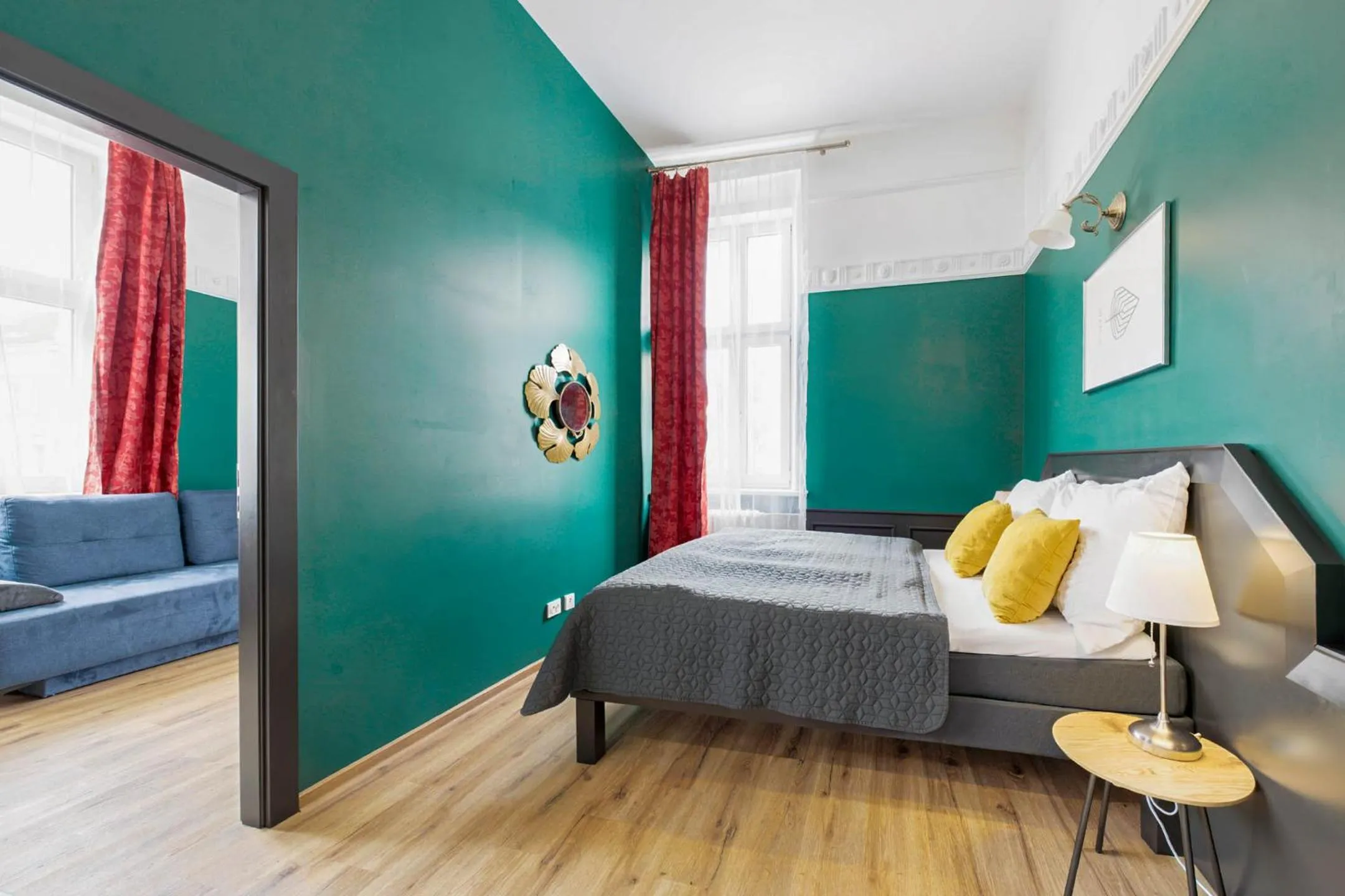 Bedroom, Bed in Hotel Praga 1885 by Wagnerstays