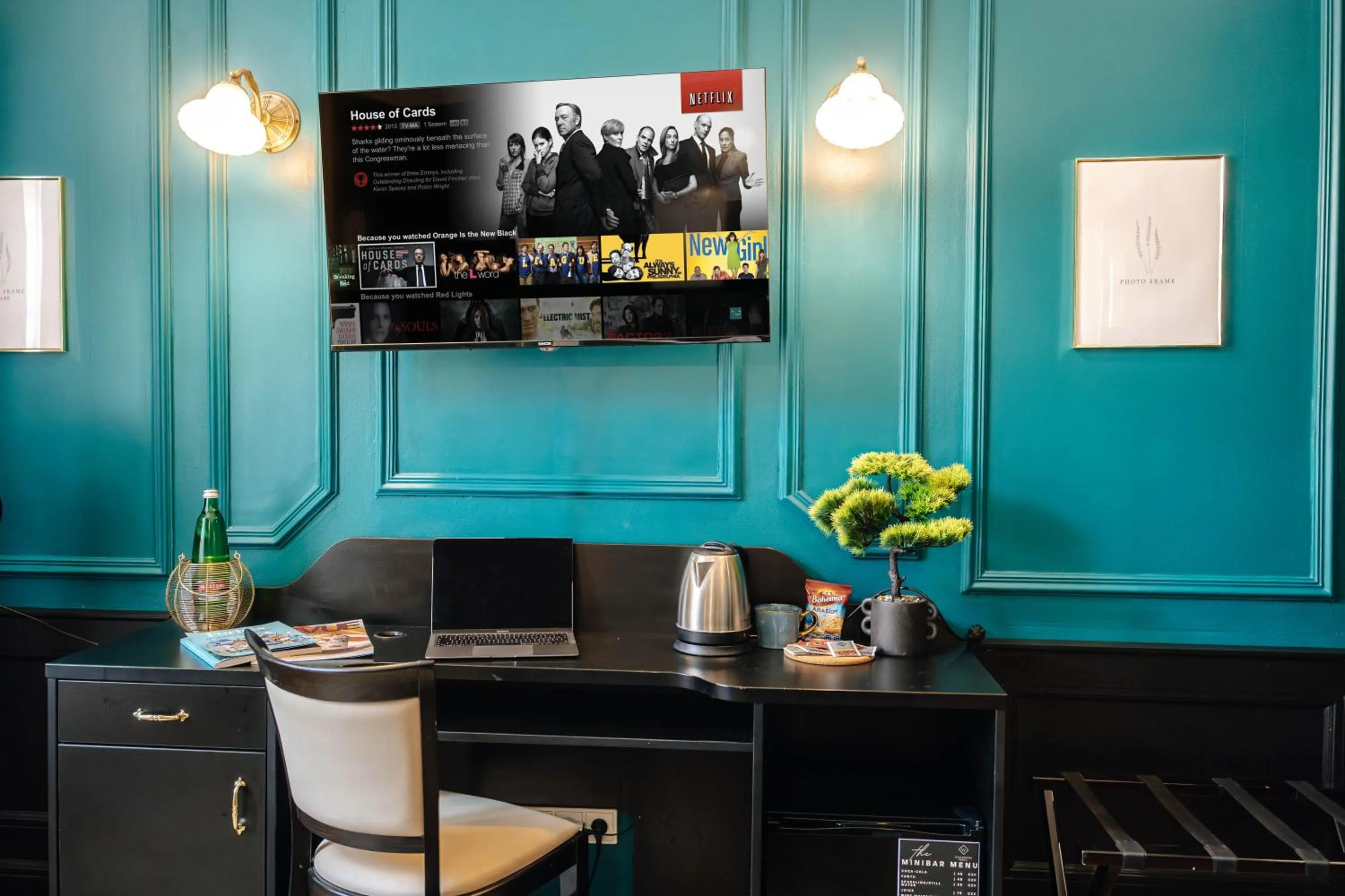 Seating area in Hotel Praga 1885 by Wagnerstays