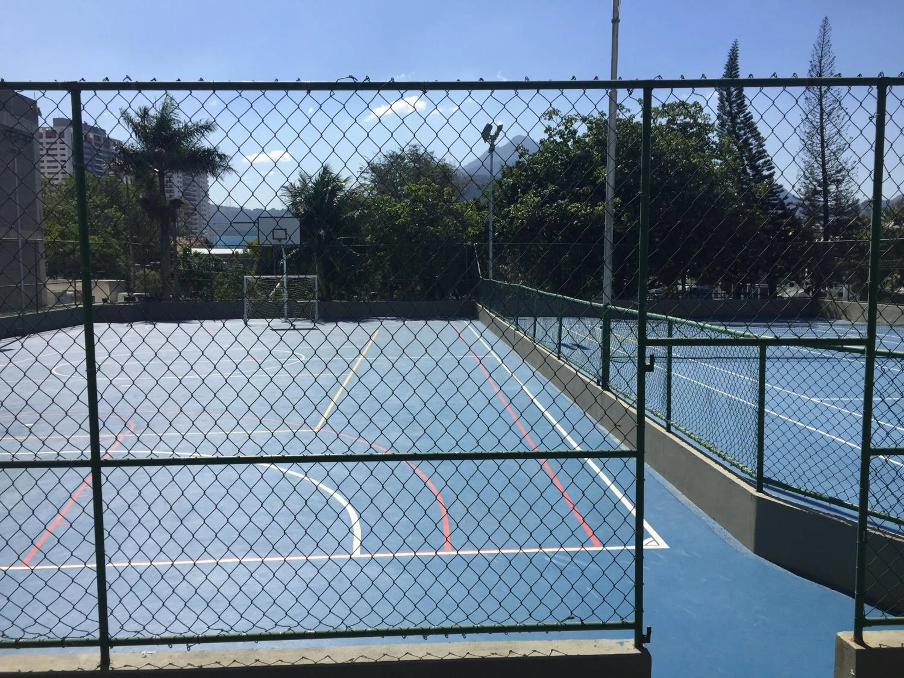 Area and facilities in Apartamento na Praia da Barra