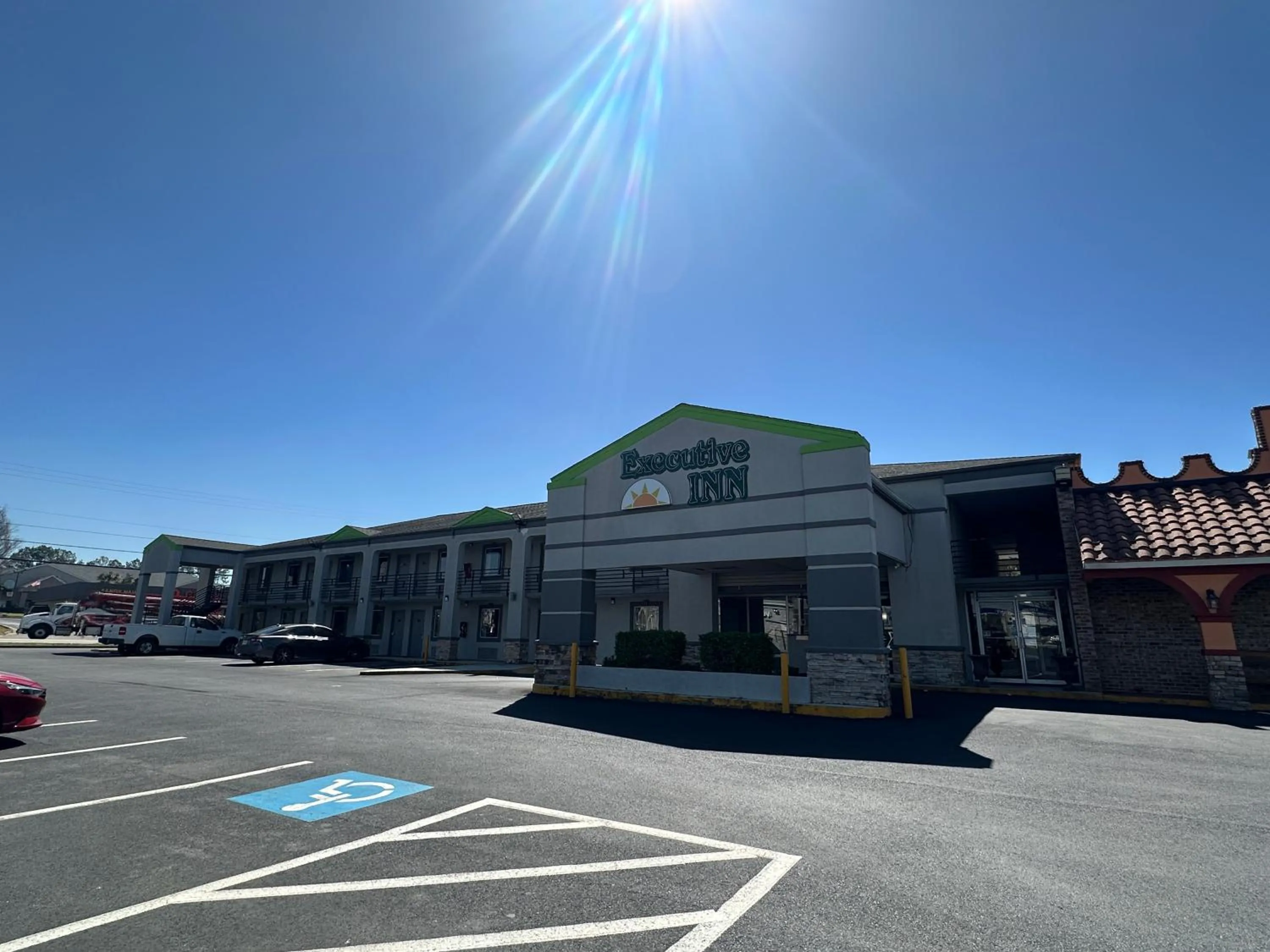 Property building in Executive Inn Locust Grove by Capital O