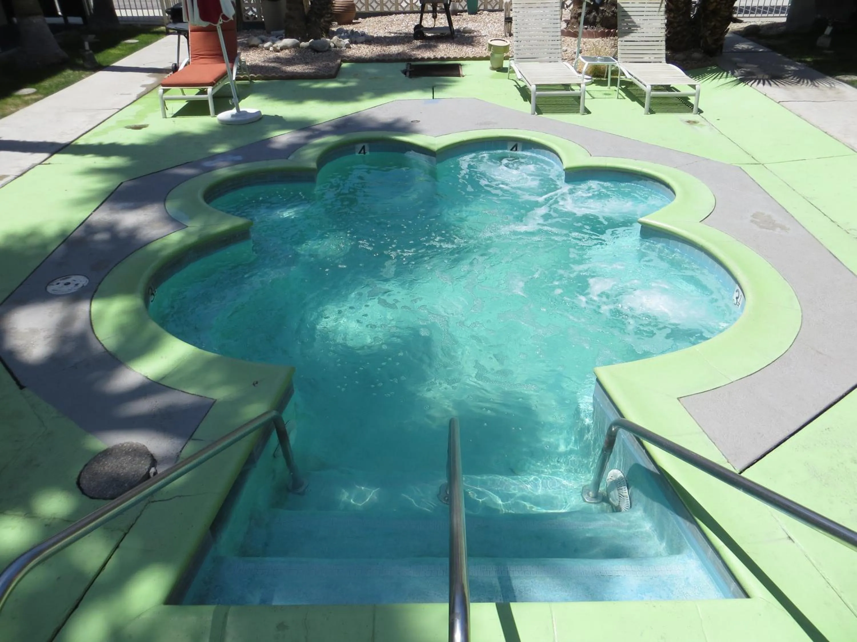 Hot Spring Bath in Desert Lodge